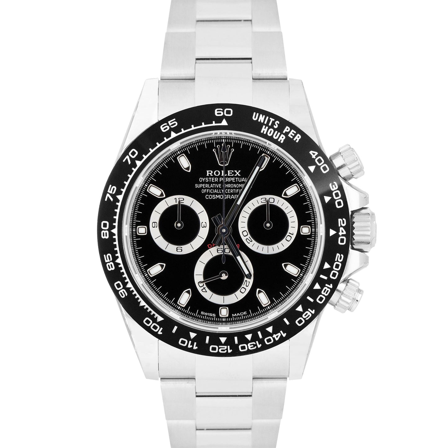 NEW JULY 2023 Rolex Daytona Cosmograph Black Chronograph Watch 116500 LN B+P