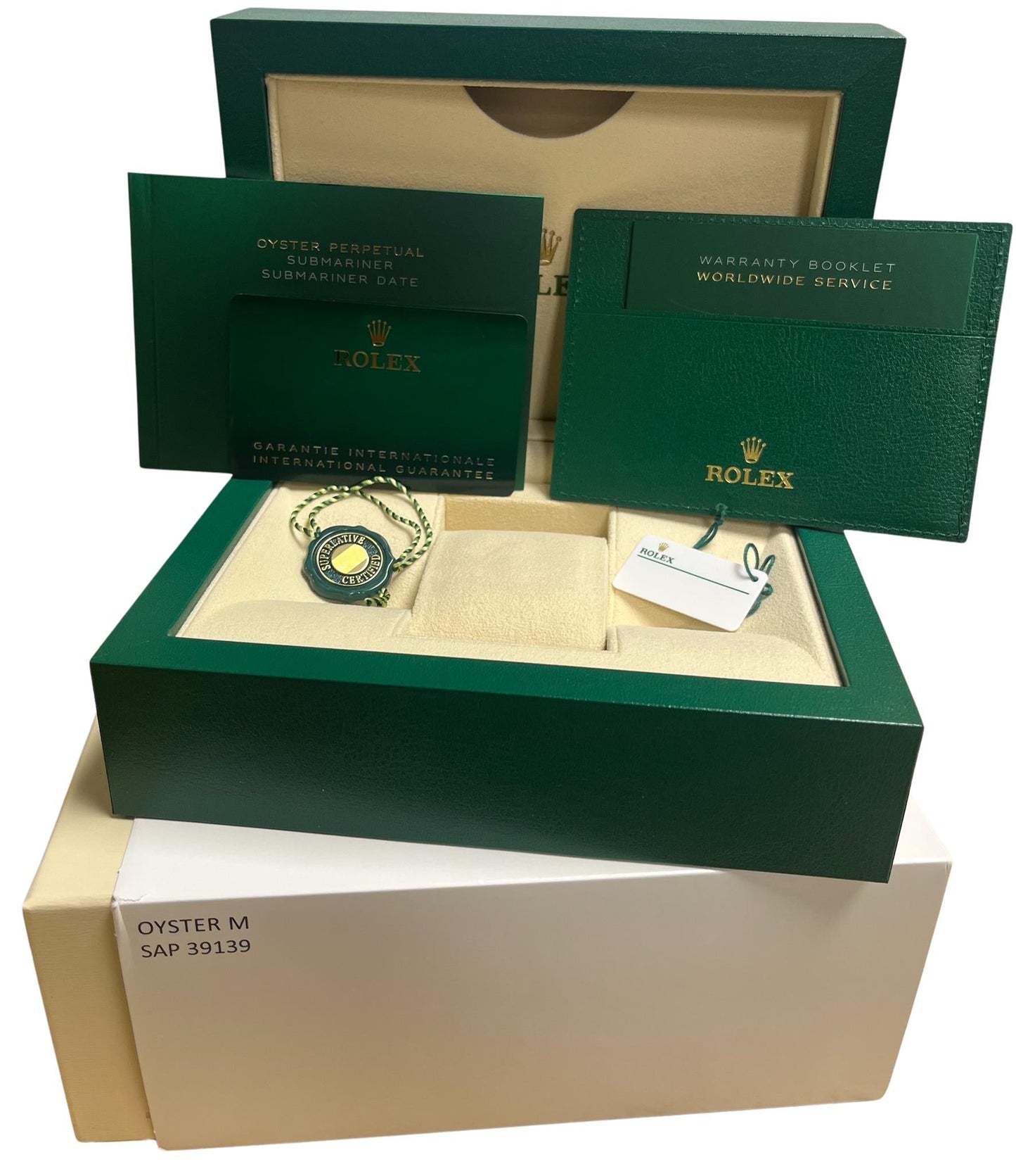 UNWORN 2023 PAPERS Rolex Submariner 41mm GREEN KERMIT Steel Watch 126610 LV B+P