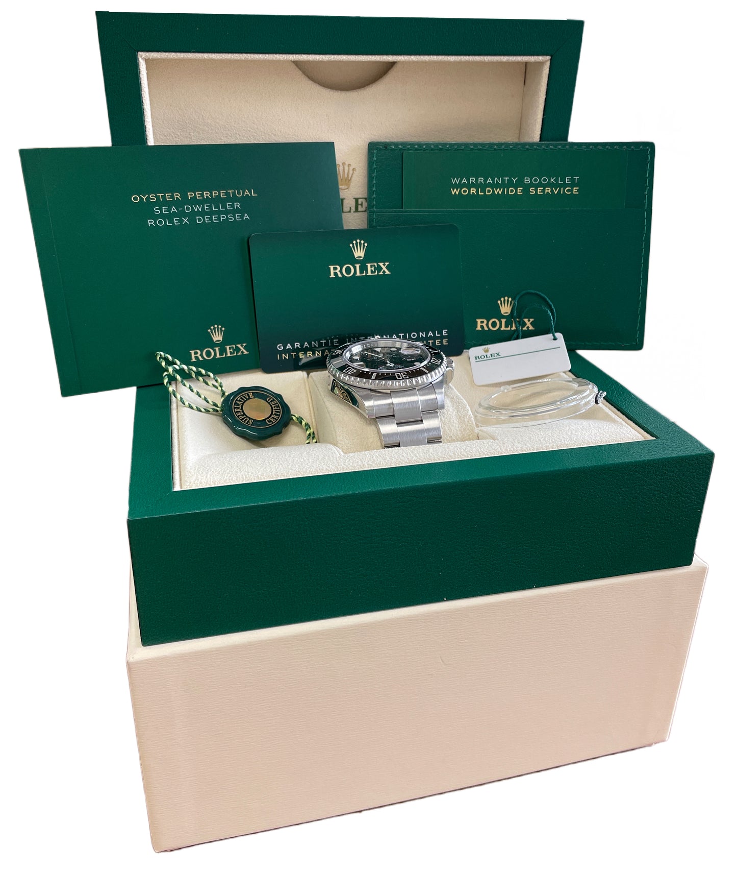 MINT 2022 PAPERS Rolex Sea-Dweller Red 50th Anniversary 43mm MK2 126600 BOX