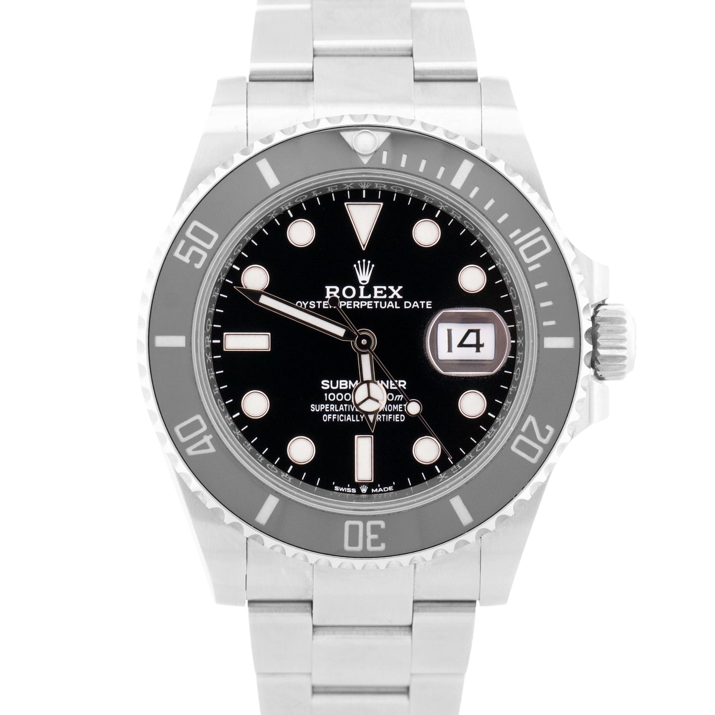2023 PAPERS Rolex Submariner Date 41 BLACK 126610 LN Ceramic Steel 41mm BOX
