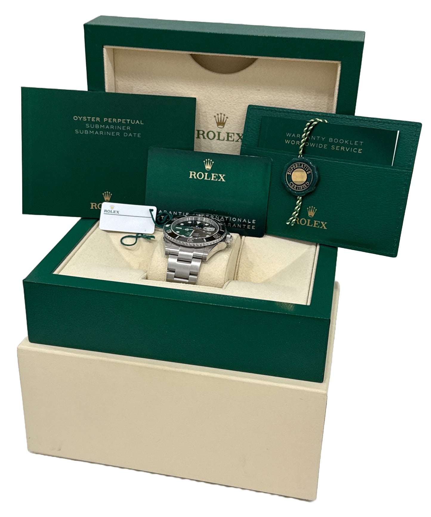 MINT 2024 PAPERS Rolex Submariner Date 41mm 126610 LN Black Ceramic Steel BOX