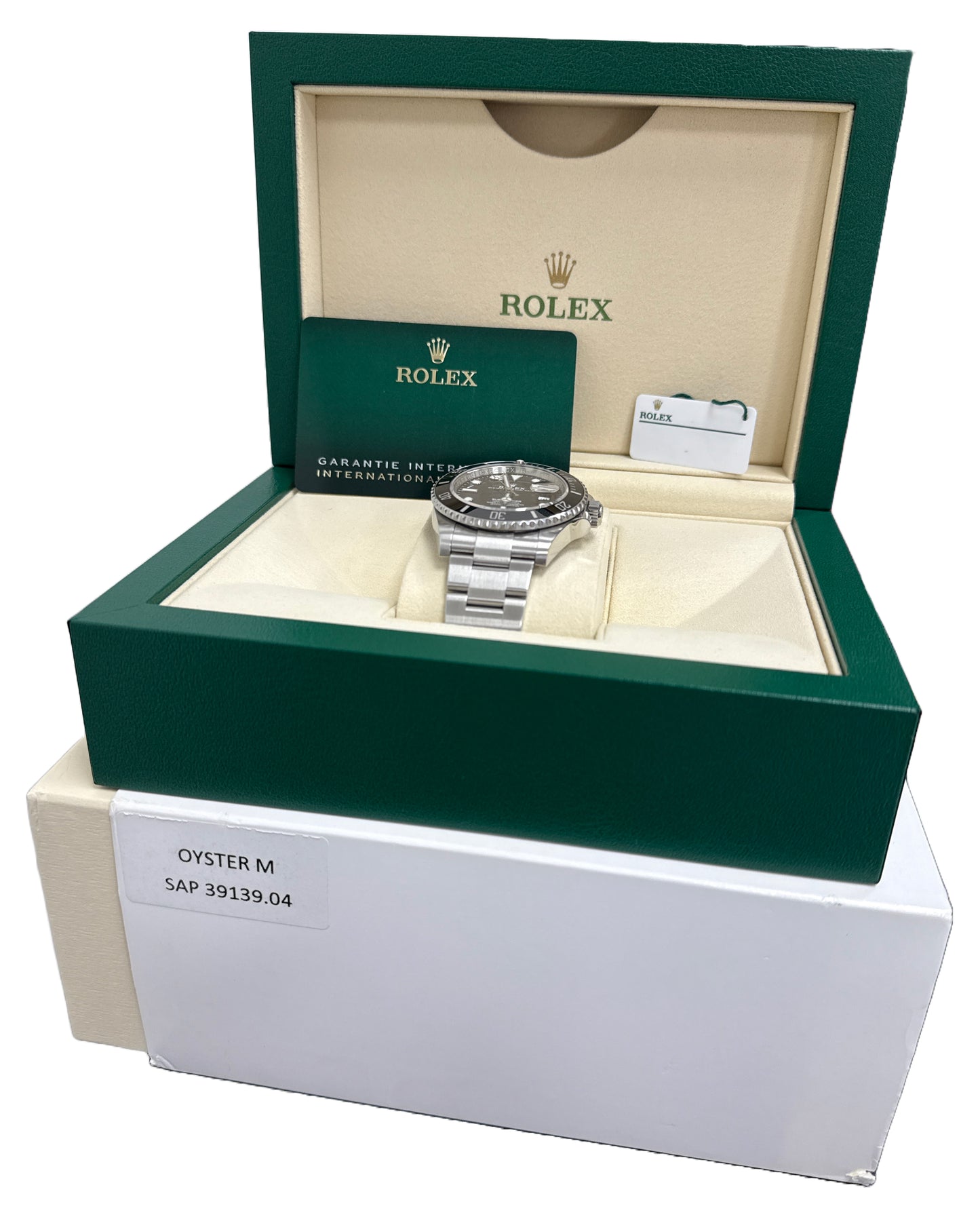 2023 PAPERS Rolex Submariner Date 41 BLACK 126610 LN Ceramic Steel 41mm BOX