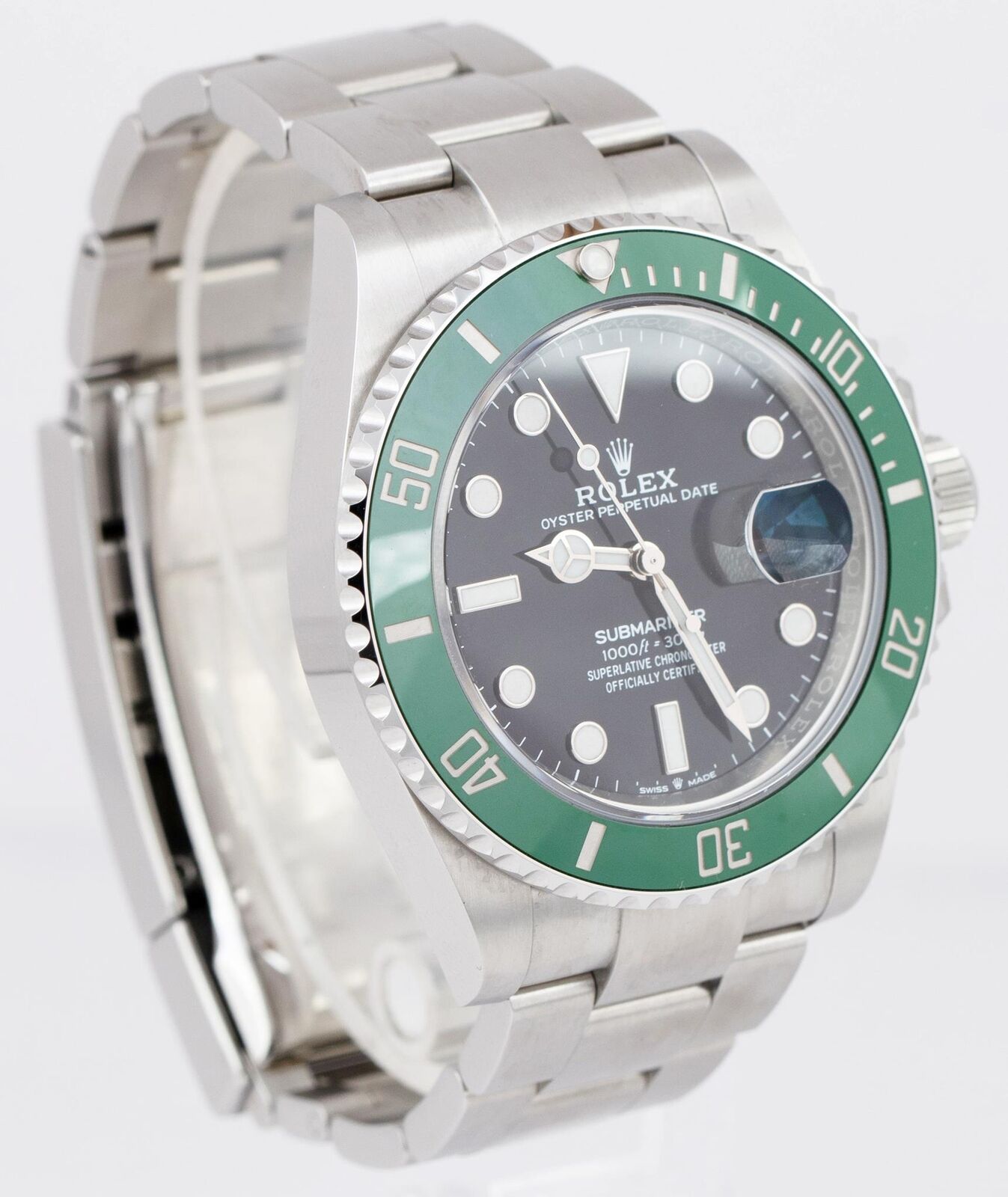 NEW AUG 2023 PAPERS Rolex Submariner 41mm Date GREEN KERMIT Watch 126610 LV B+P