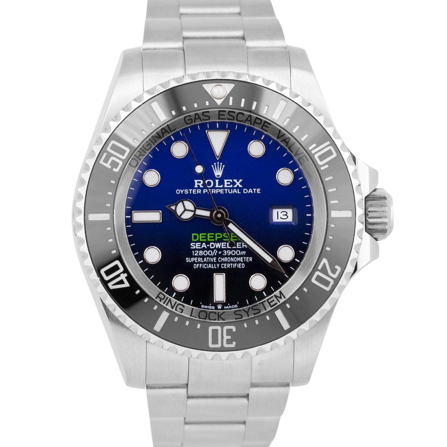 Rolex Sea-Dweller Deepsea 126660 JAMES CAMERON Black Blue Stainless Steel 44mm