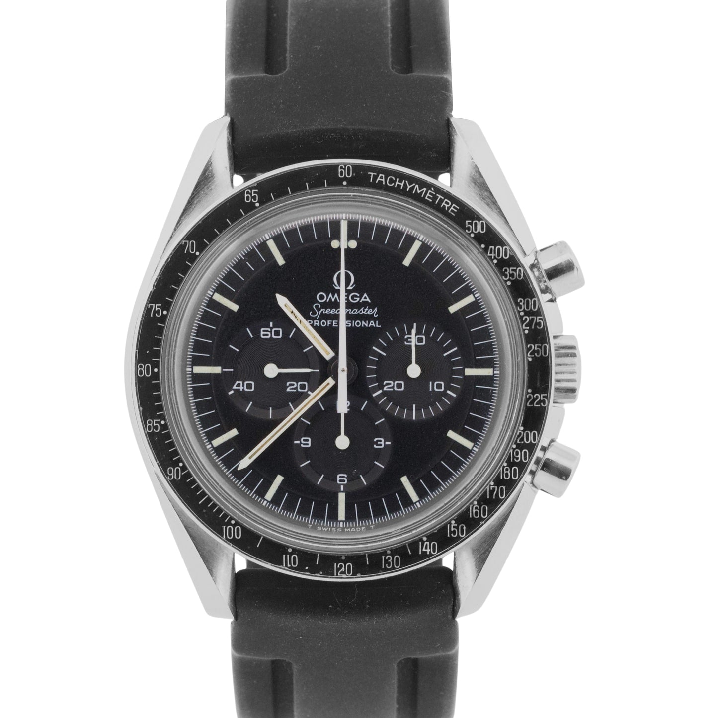 VINTAGE Omega Speedmaster DOT OVER 90 42mm Chronograph DON 90 Steel 145.022-69
