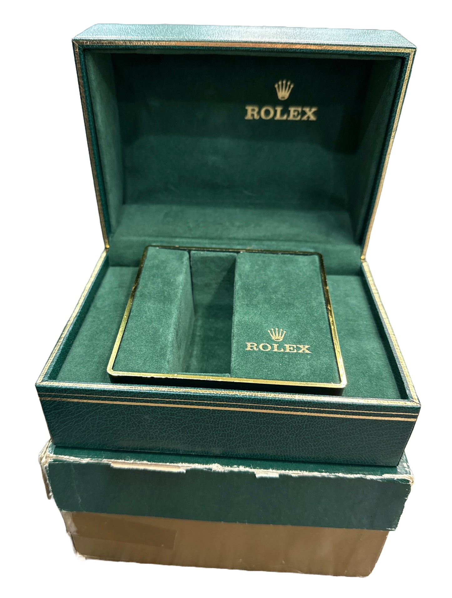 Rolex DateJust 36mm SILVER 18K Gold Two-Tone Stainless Steel JUBILEE 16013 BOX