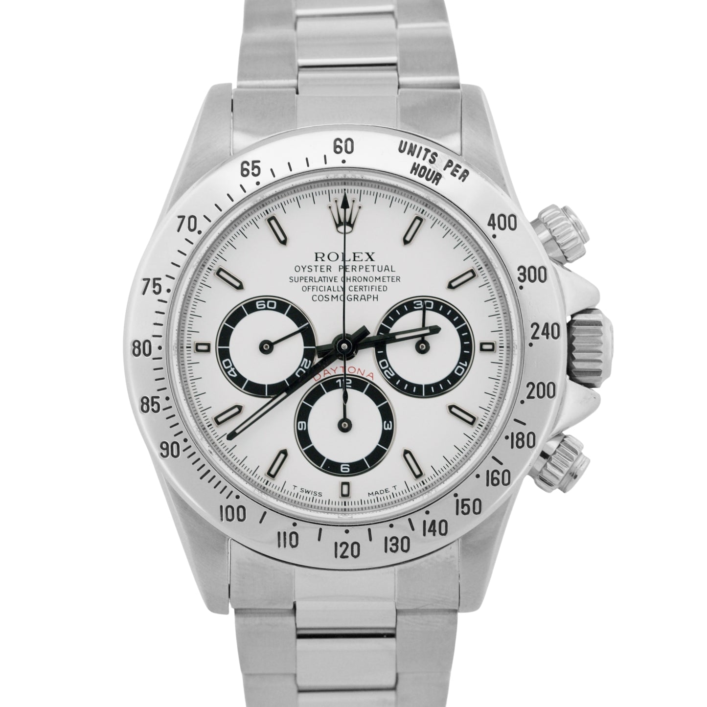 2022 RSC Rolex Daytona Cosmograph WHITE Stainless Steel PAPERS 40mm 16520 BOX