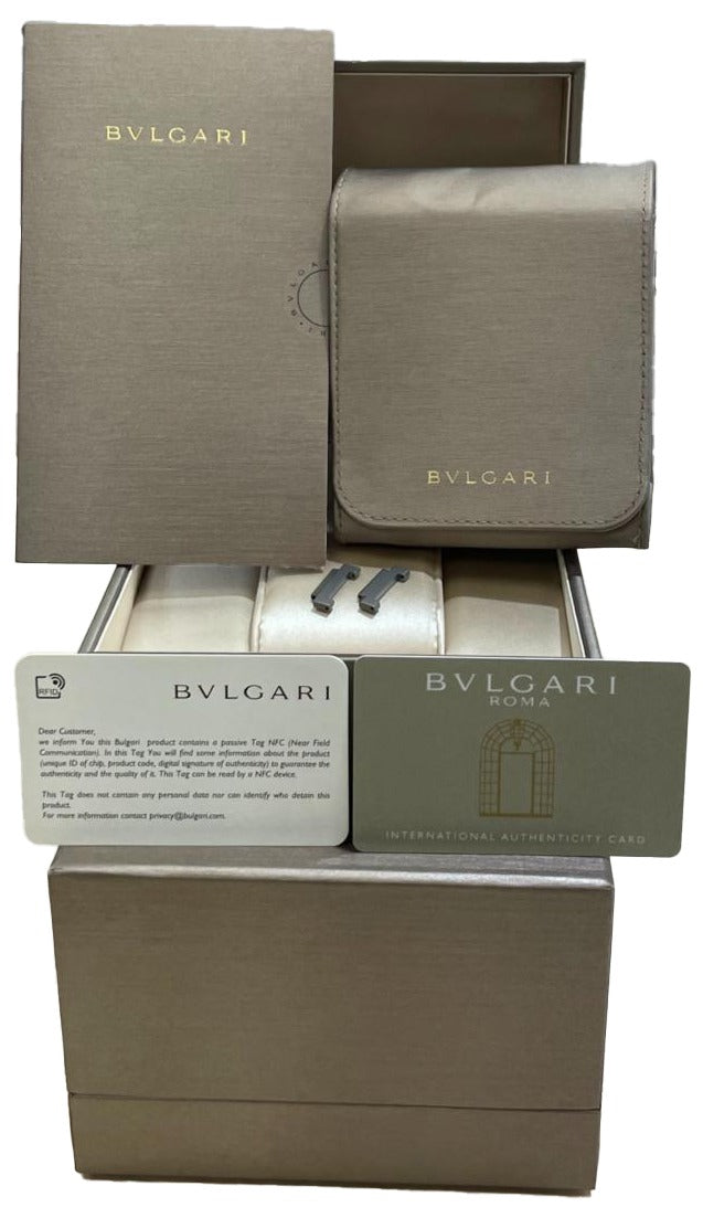 BRAND NEW Bulgari BVLGARI Octo Finissimo 40 Titanium Tadao Ando 103245 Watch B+P