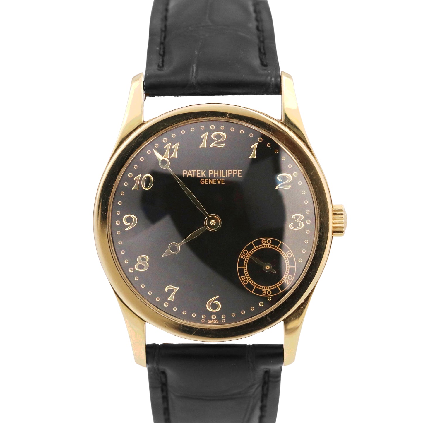Patek Philippe Calatrava BLACK 18K Yellow Gold 33.5mm Automatic 5026R Watch