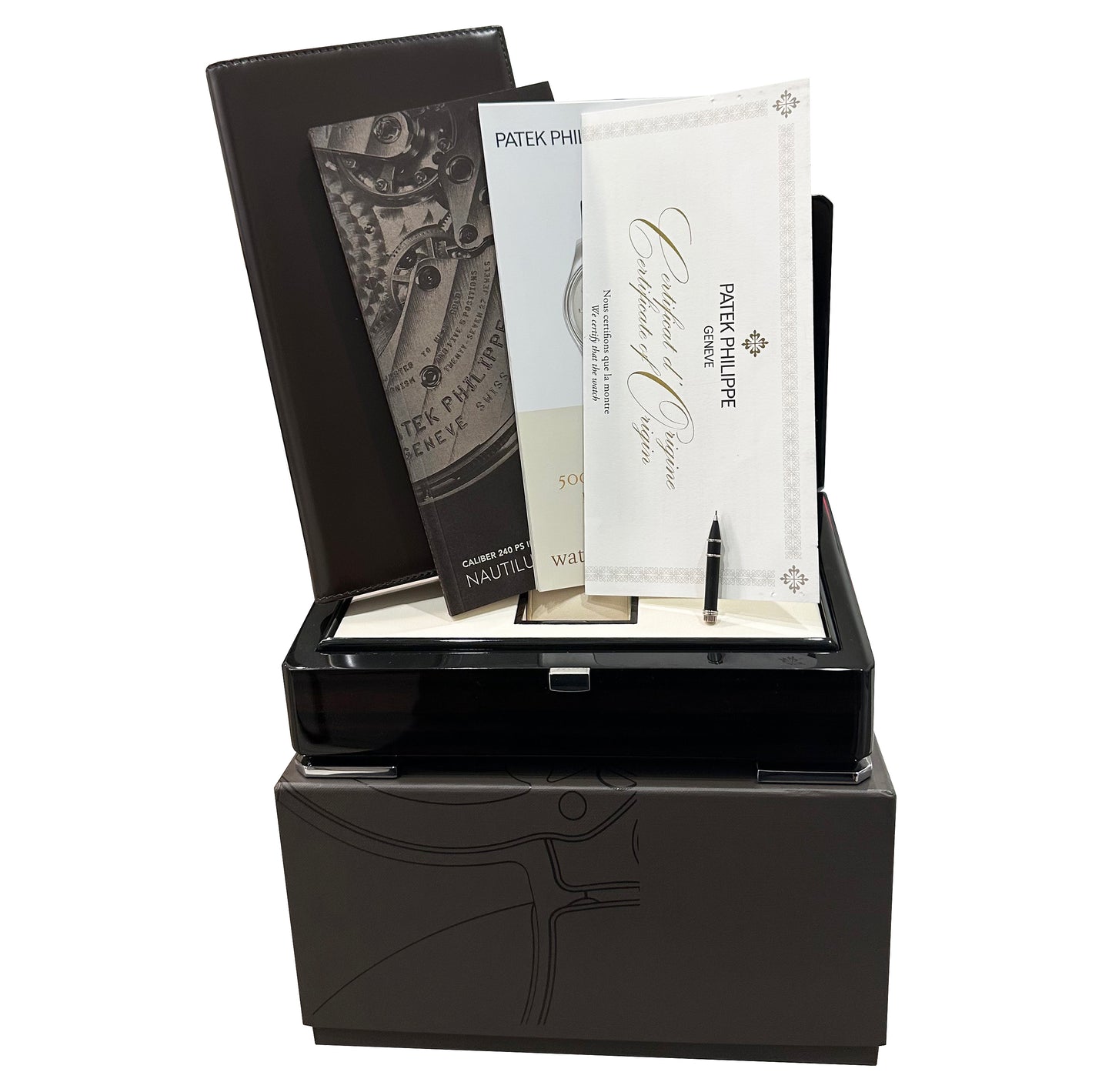 Patek Philippe Complete Nautilus Blue Moon Phase 40mm 5712/1A-001 BOX