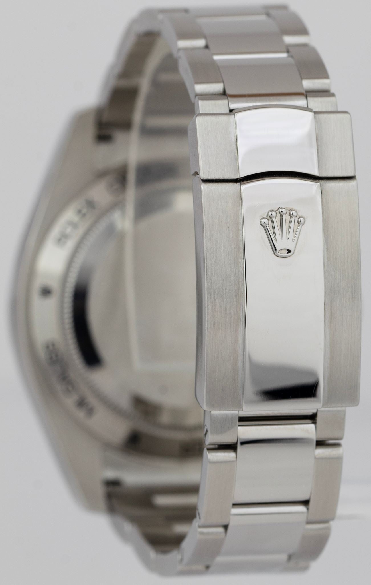 2021 CARD Rolex Milgauss Z-Blue Green Anniversary 116400 GV Stainless Watch B+P