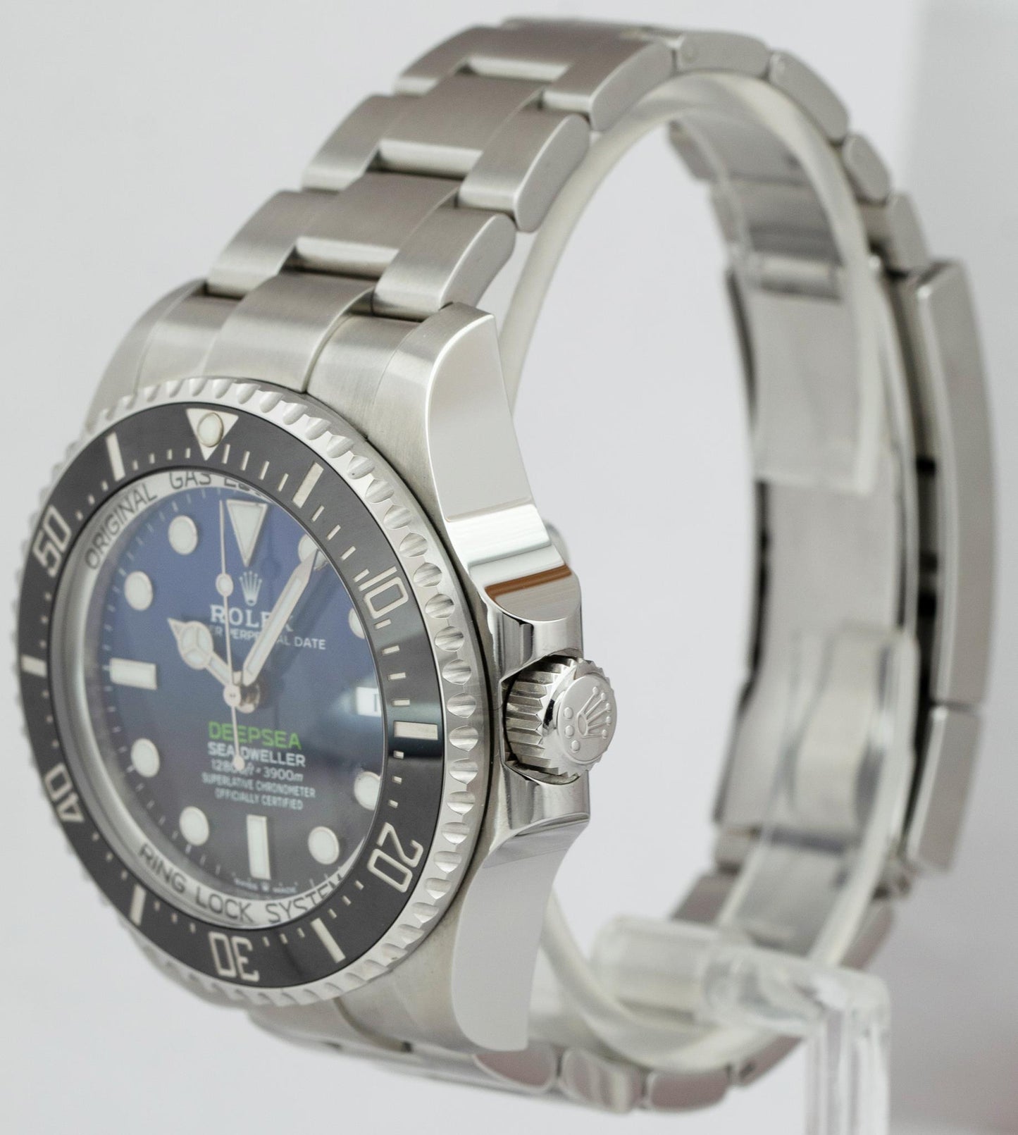 PAPERS Rolex Sea-Dweller Deepsea 126660 JAMES CAMERON Blue Steel Watch 44mm BOX