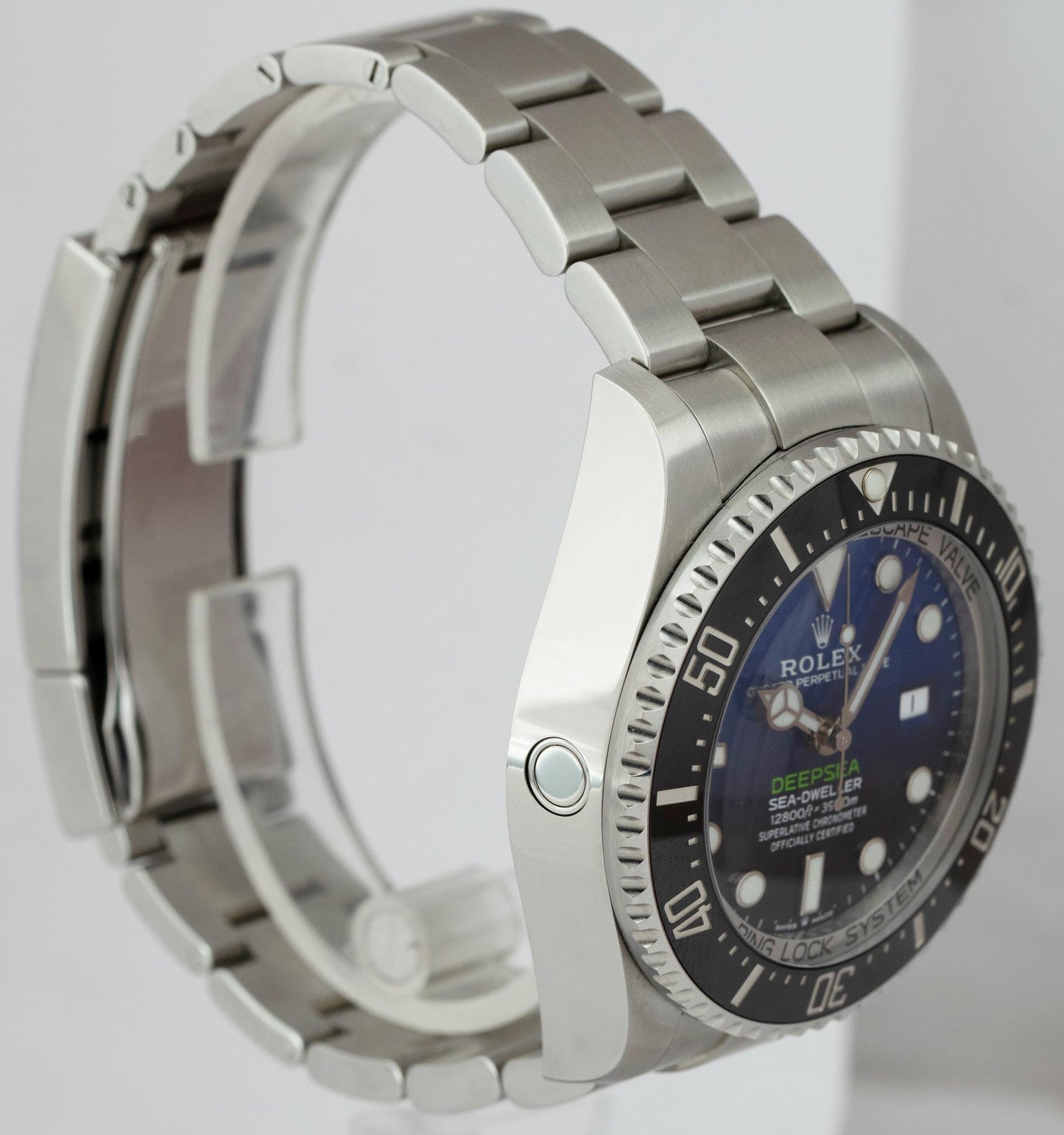 PAPERS Rolex Sea-Dweller Deepsea 126660 JAMES CAMERON Blue Steel Watch 44mm BOX