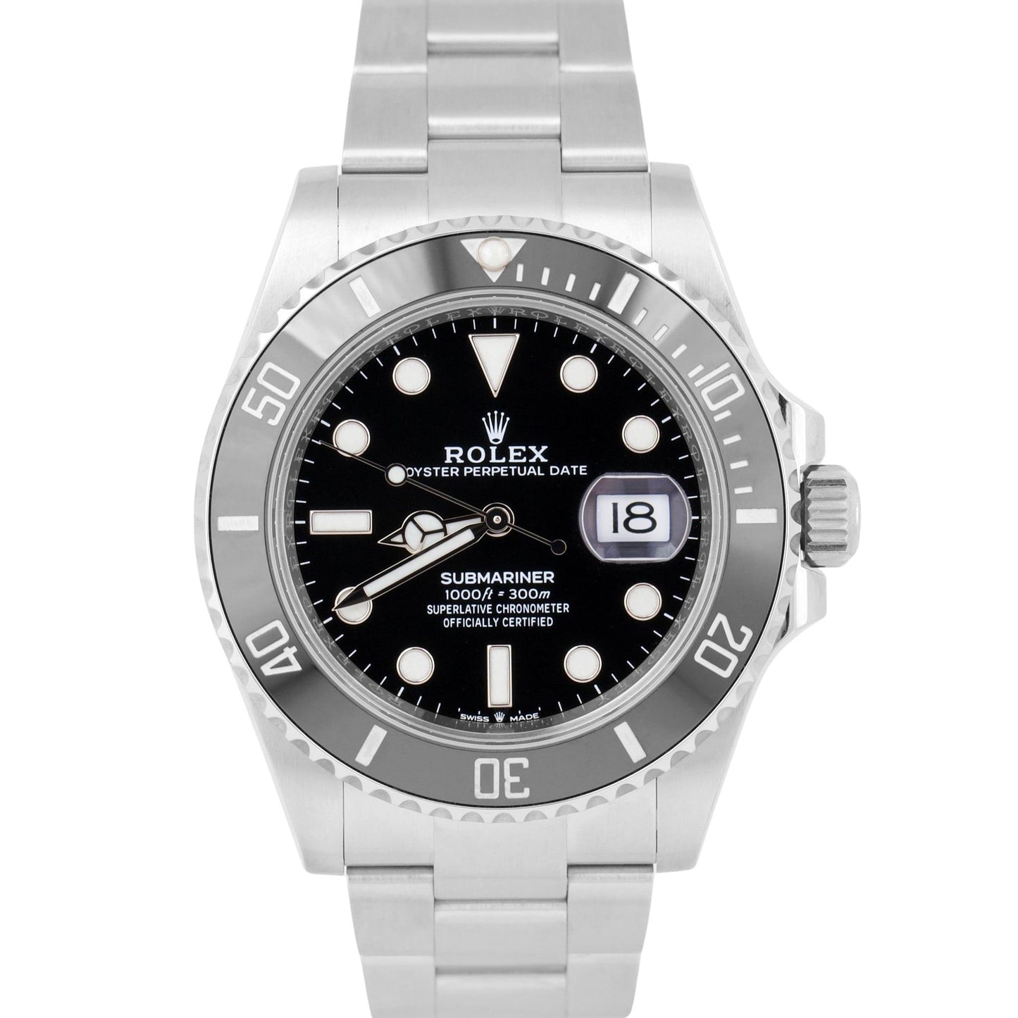 UNWORN NEW 2024 PAPERS Rolex Submariner Date 41mm Ceramic Watch 126610 LN BOX