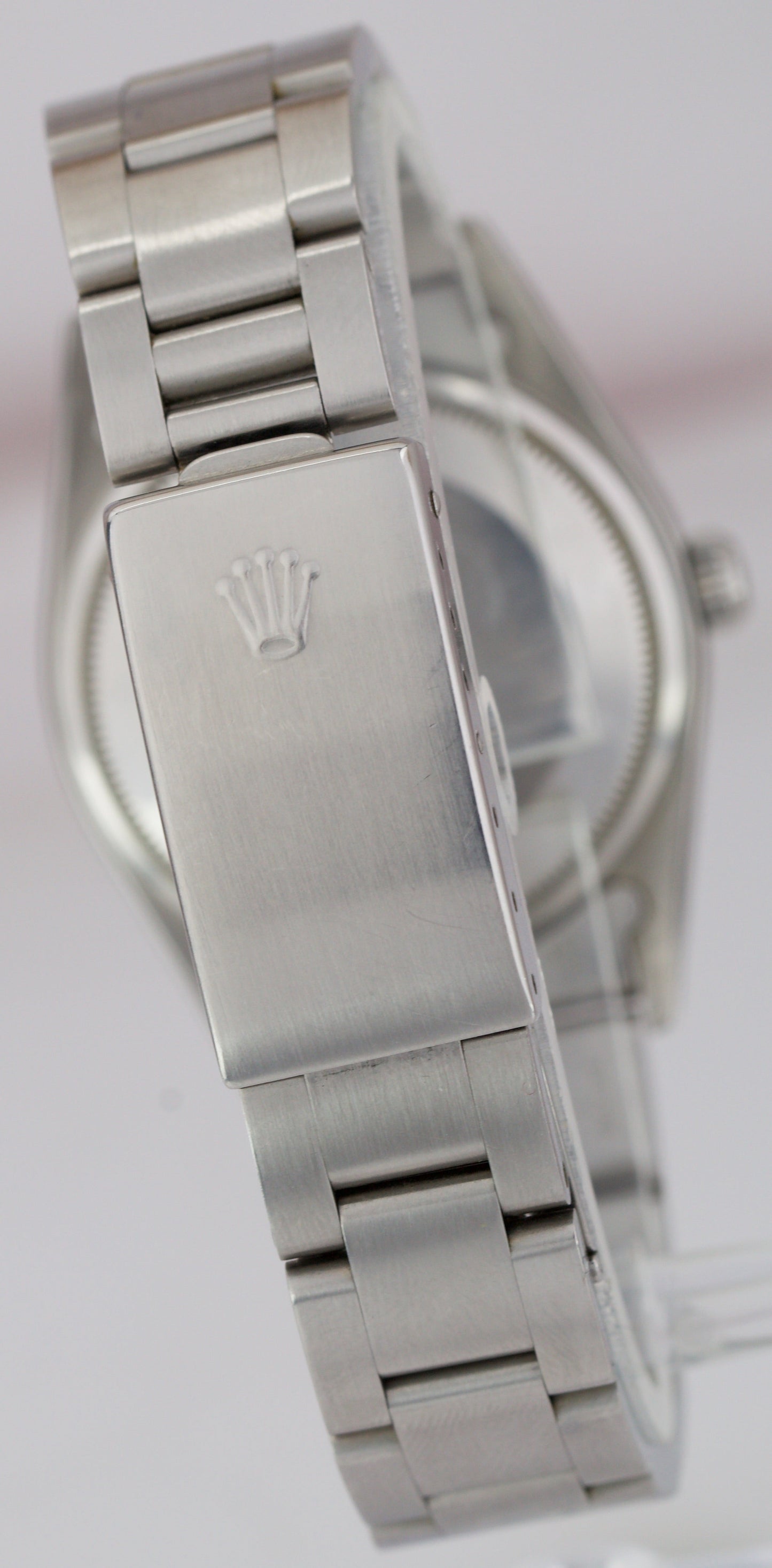2005 Rolex Oyster Perpetual Air-King 34mm Silver Stainless Oyster Watch 14000M