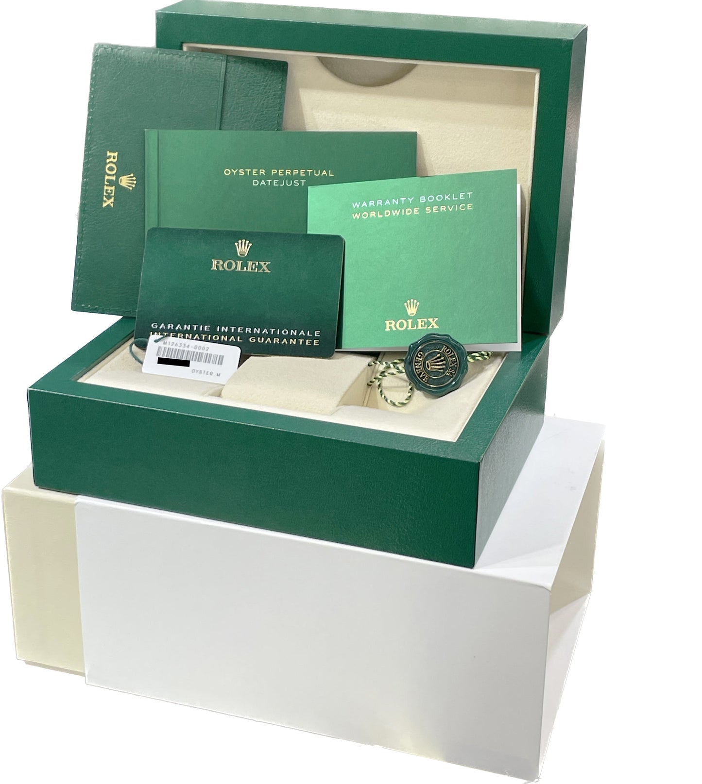 NEW SEPT 2023 Rolex DateJust 41 PAPERS Blue Steel Jubilee 41mm Watch 126334 B+P