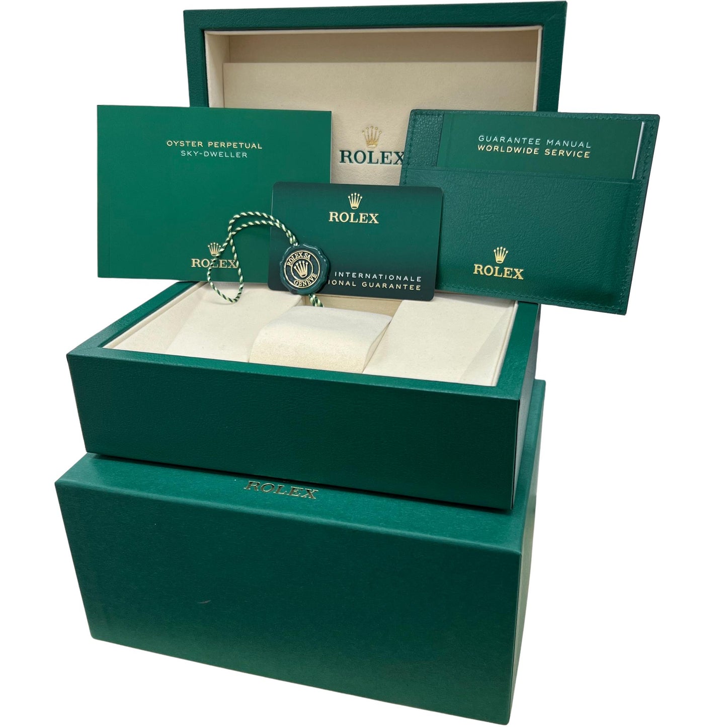 NEW 2025 PAPERS Rolex Sky-Dweller BLUE 42mm Steel Jubilee Watch 336934 BOX