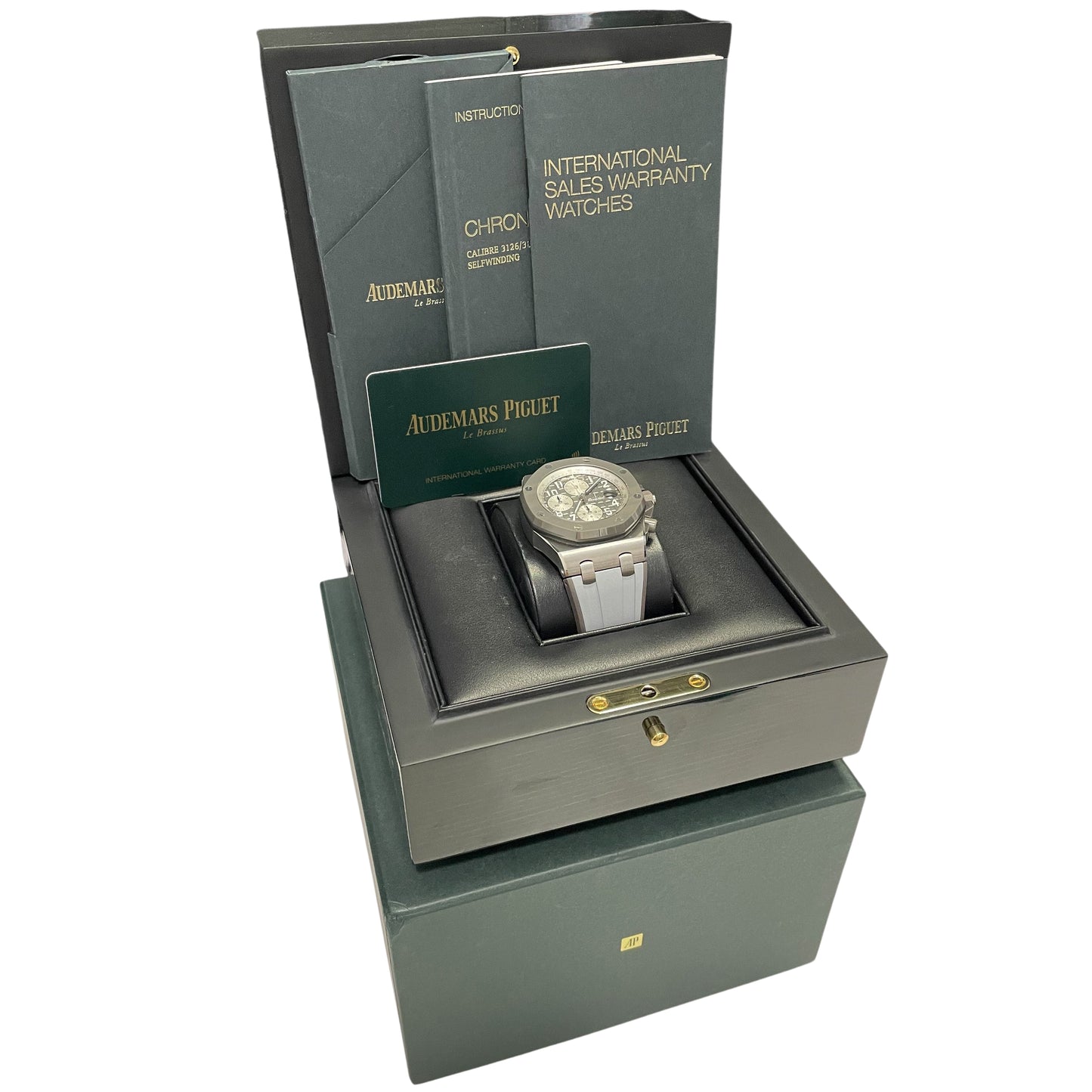 UNWORN 2019 GHOST Audemars Piguet Royal Oak Titanium 42mm 26470IO PAPERS B+P