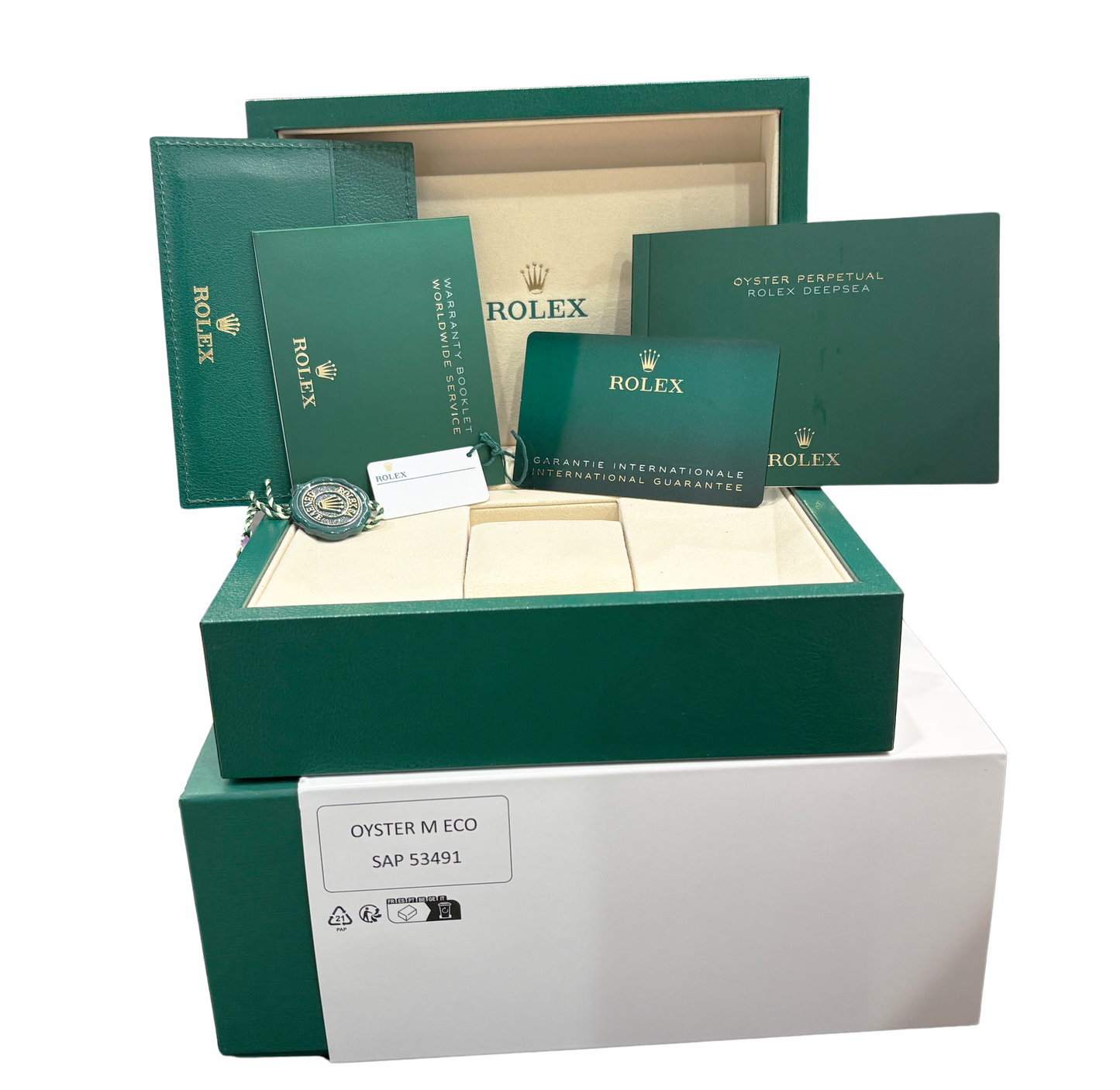 DECEMBER NEW 2025 PAPERS Rolex Sea-Dweller Deepsea JAMES CAMERON Blue 44mm 136660 BOX