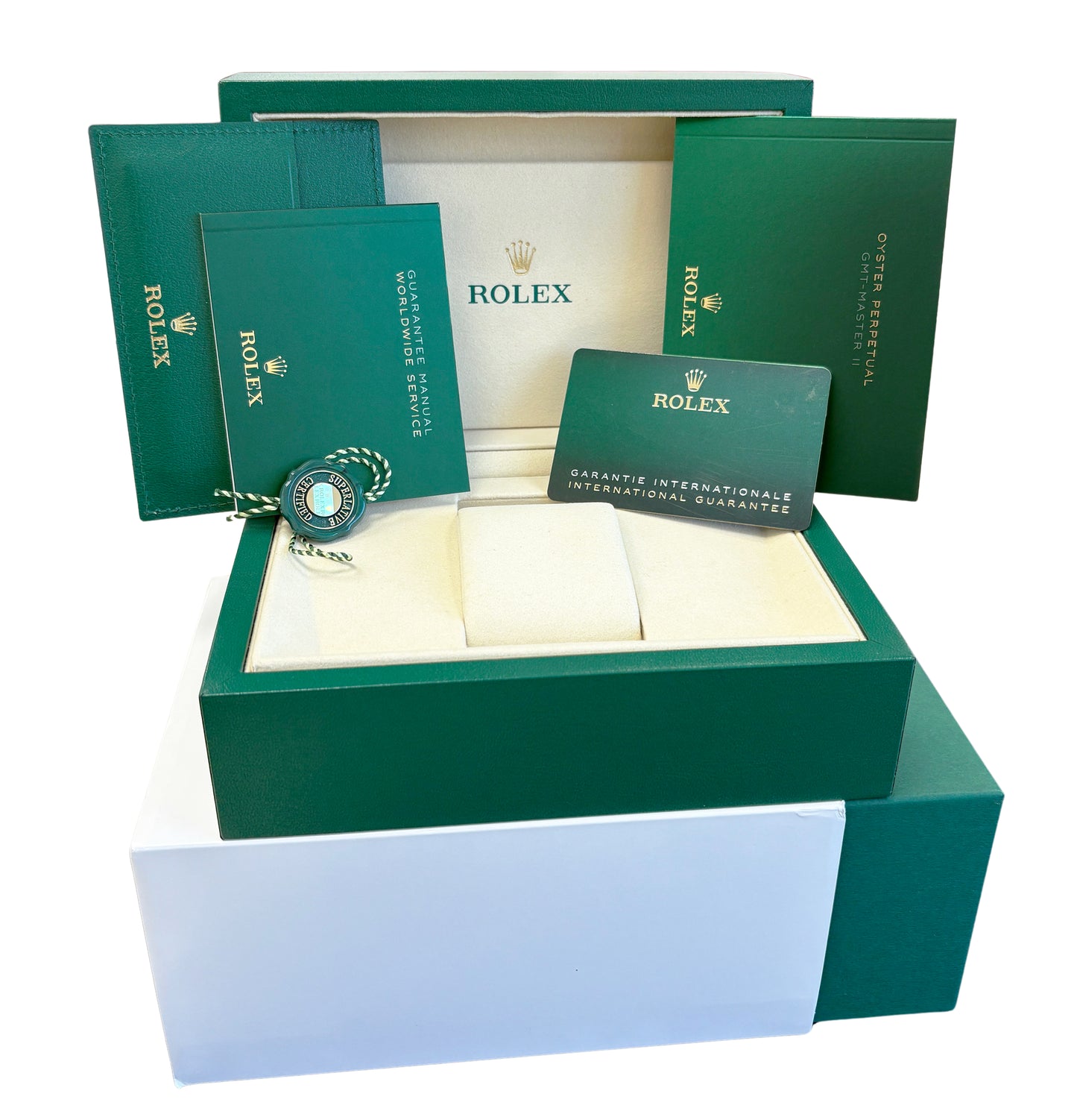 NEW AUGUST 2025 PAPERS Rolex GMT-Master II BATGIRL 40mm JUBILEE 126710 BLNR BOX
