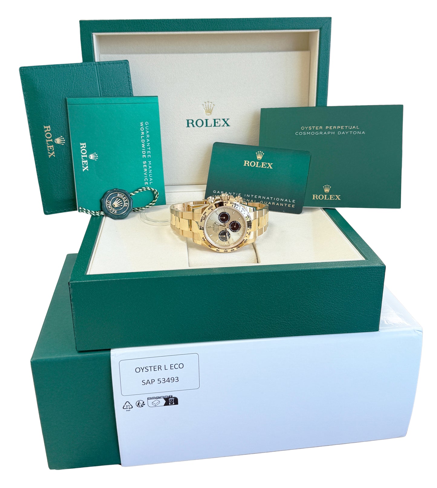 NEW AUGUST 2025 PAPERS Rolex Daytona 40mm Champagne PIKACHU 18K YML 126508 BOX
