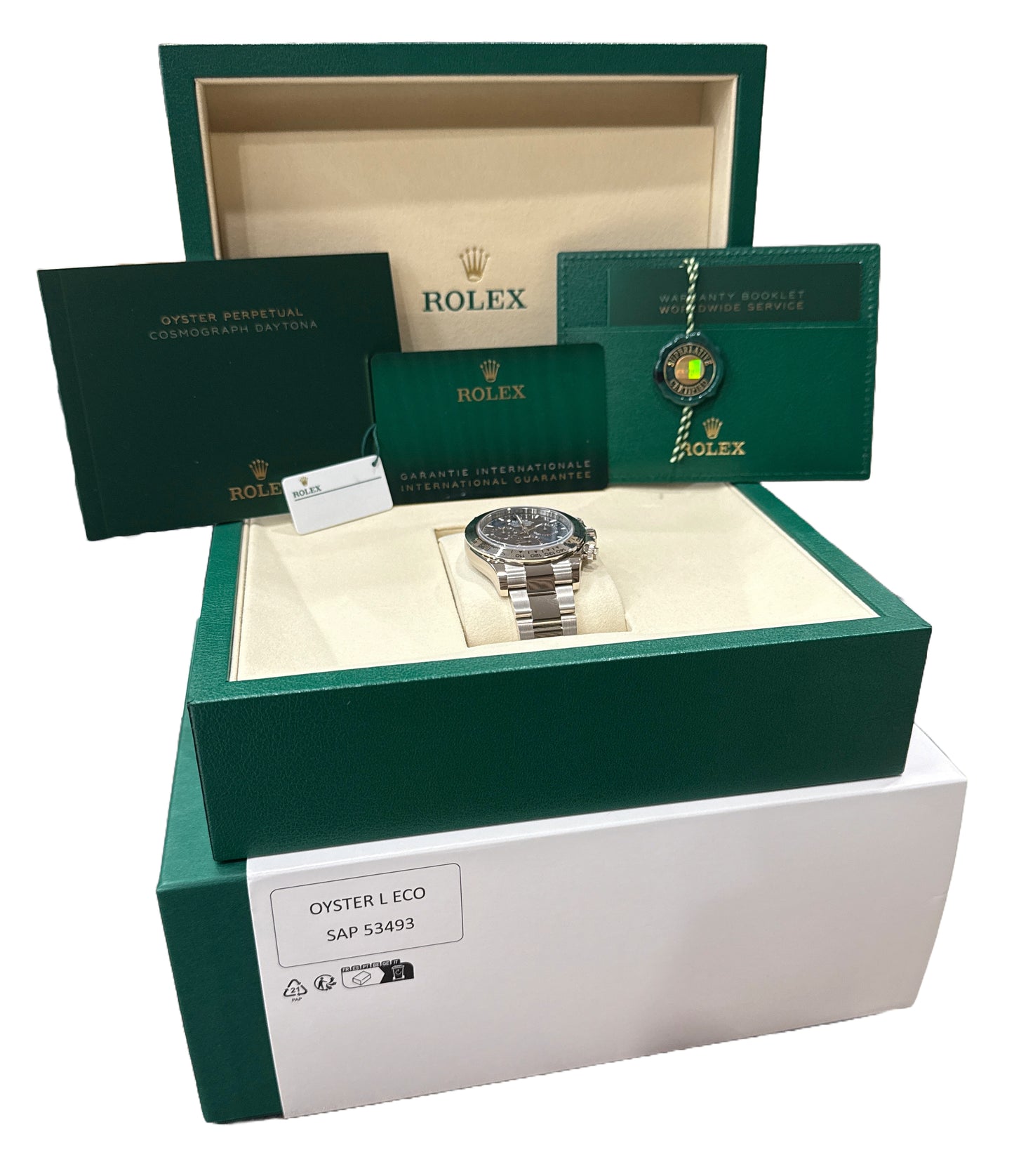 NEW JUNE 2025 PAPERS Rolex Daytona Cosmograph BLUE 18K Gold 40mm 126509 BOX