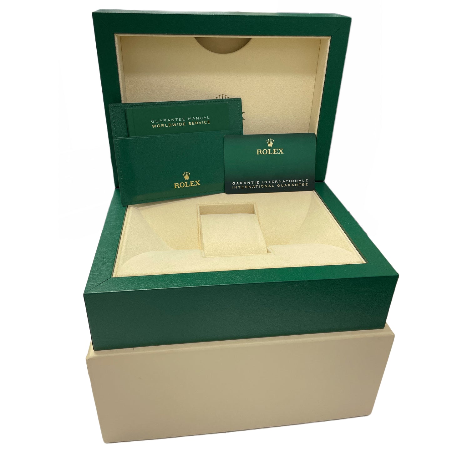 2021 PAPERS Rolex DateJust 41 WHITE ROMAN 18K Gold 41mm JUBILEE 126334 Watch BOX