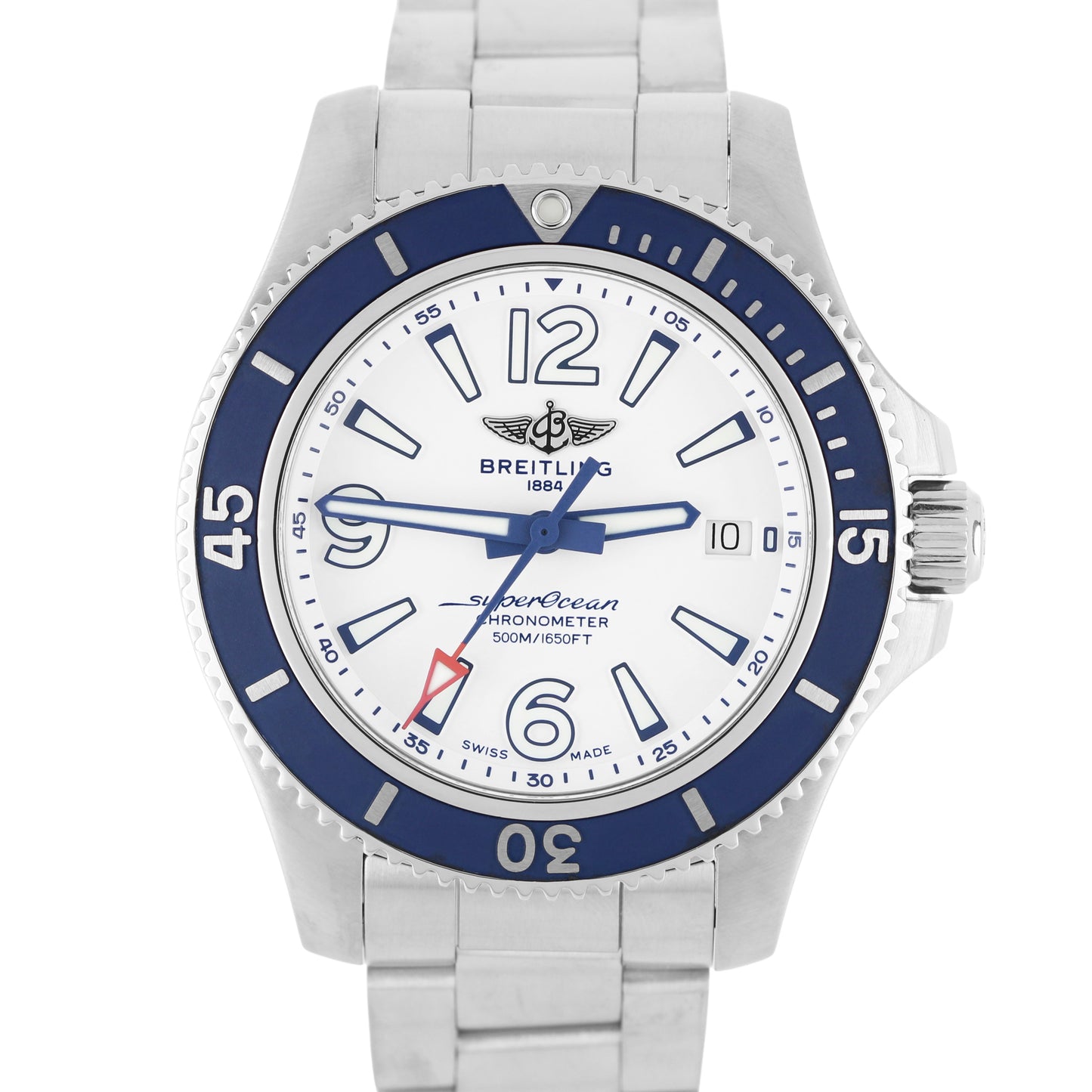Breitling, Breitling Superocean, Superocean, Breitling Superocean 42, Superocean 42, Breitling Blue, Breitling White, Breitling A17366, A17366