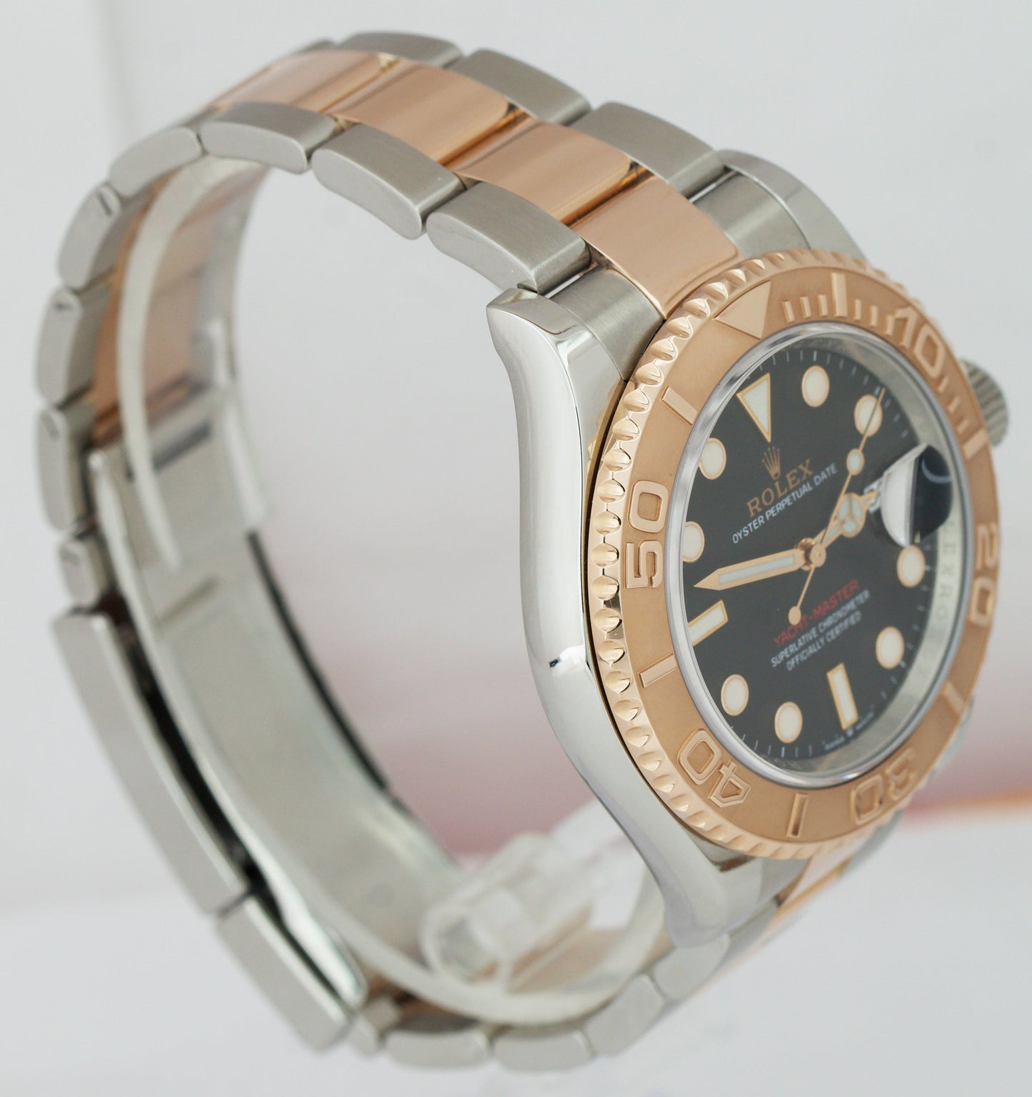 MINT PAPERS Rolex Yacht-Master Two-Tone 18K Rose Gold 40mm 126621 Watch BOX