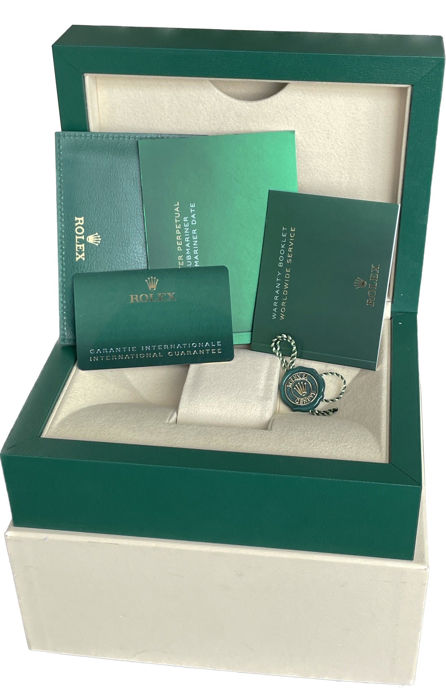 2023 NEW PAPERS Rolex Submariner Date 41 Yellow Gold Blue Watch 126618 LB B+P