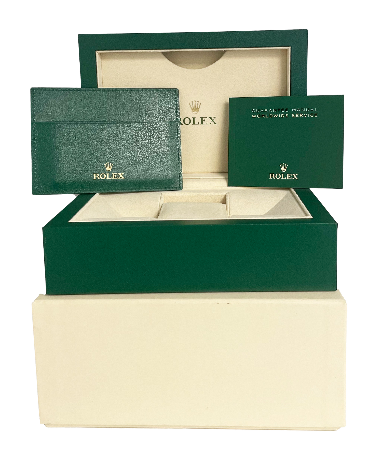 NOS STICKERED Rolex Yacht-Master 18k Rose Gold Oysterflex 40mm 116655 Watch BOX