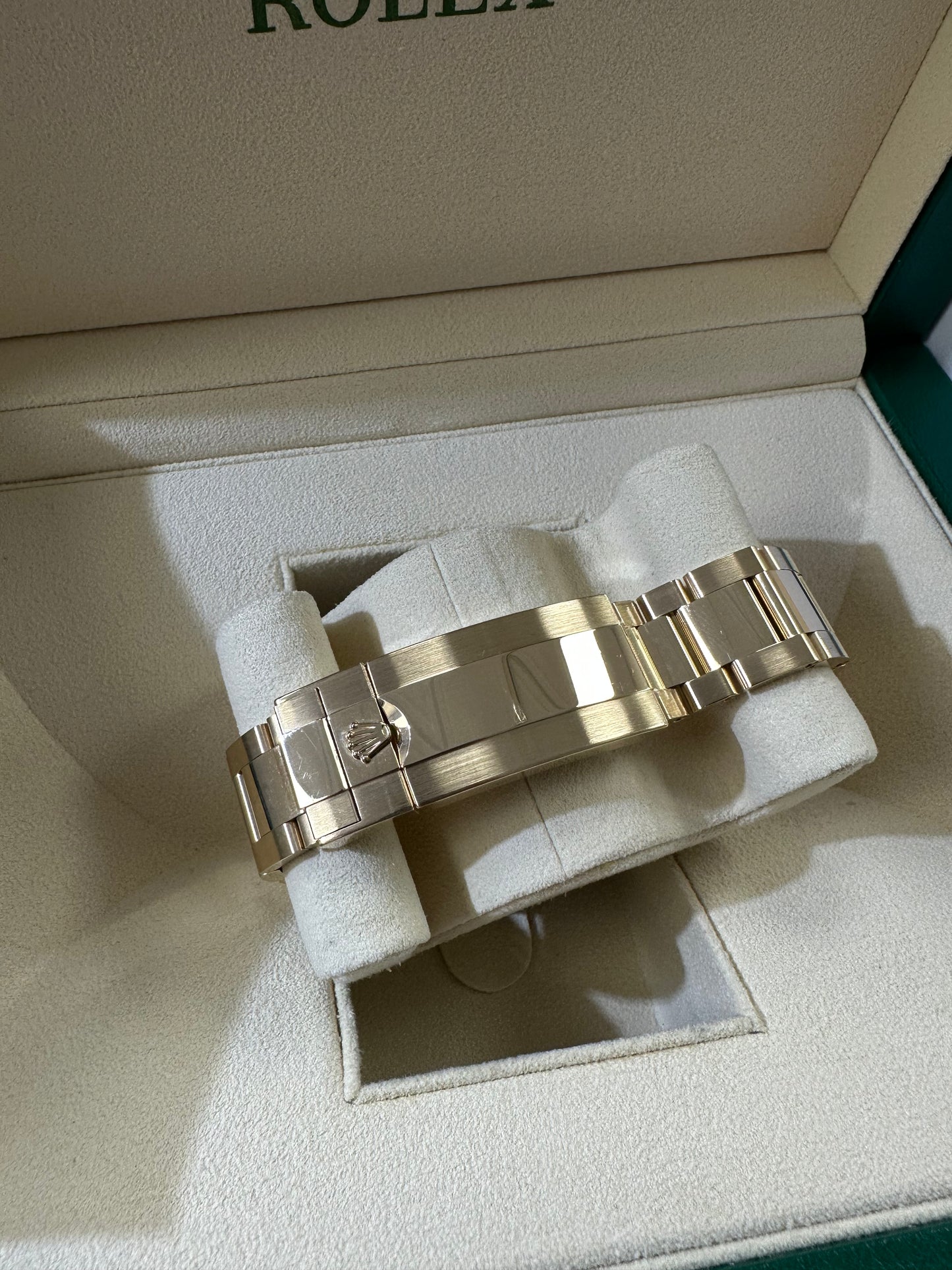 2023 NEW PAPERS Rolex Submariner Date 41 Yellow Gold Blue Watch 126618 LB B+P