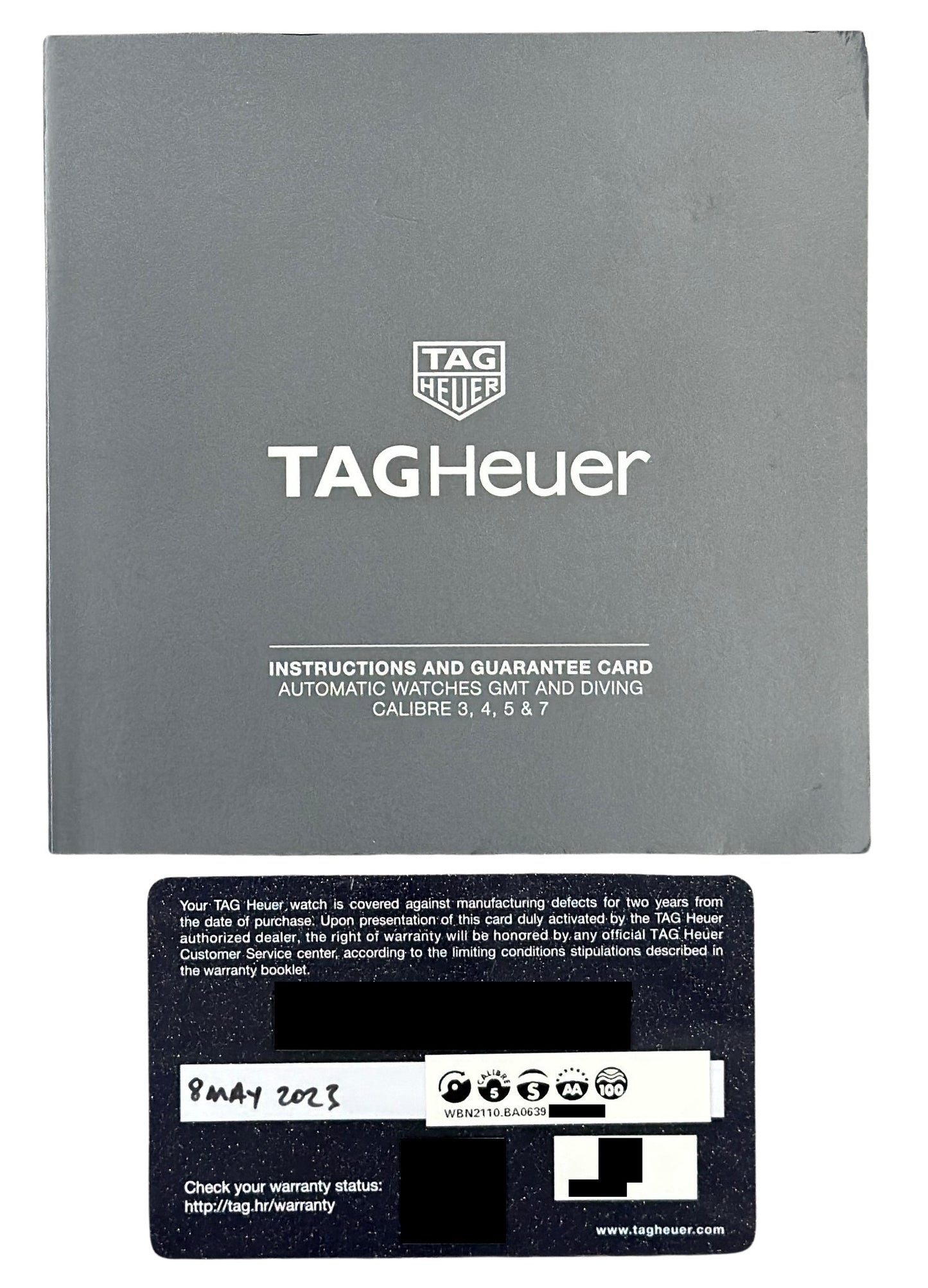 NEW 2023 PAPERS Tag Heuer Carrera Date Steel Black 39mm WBN2110.BA0639 Watch