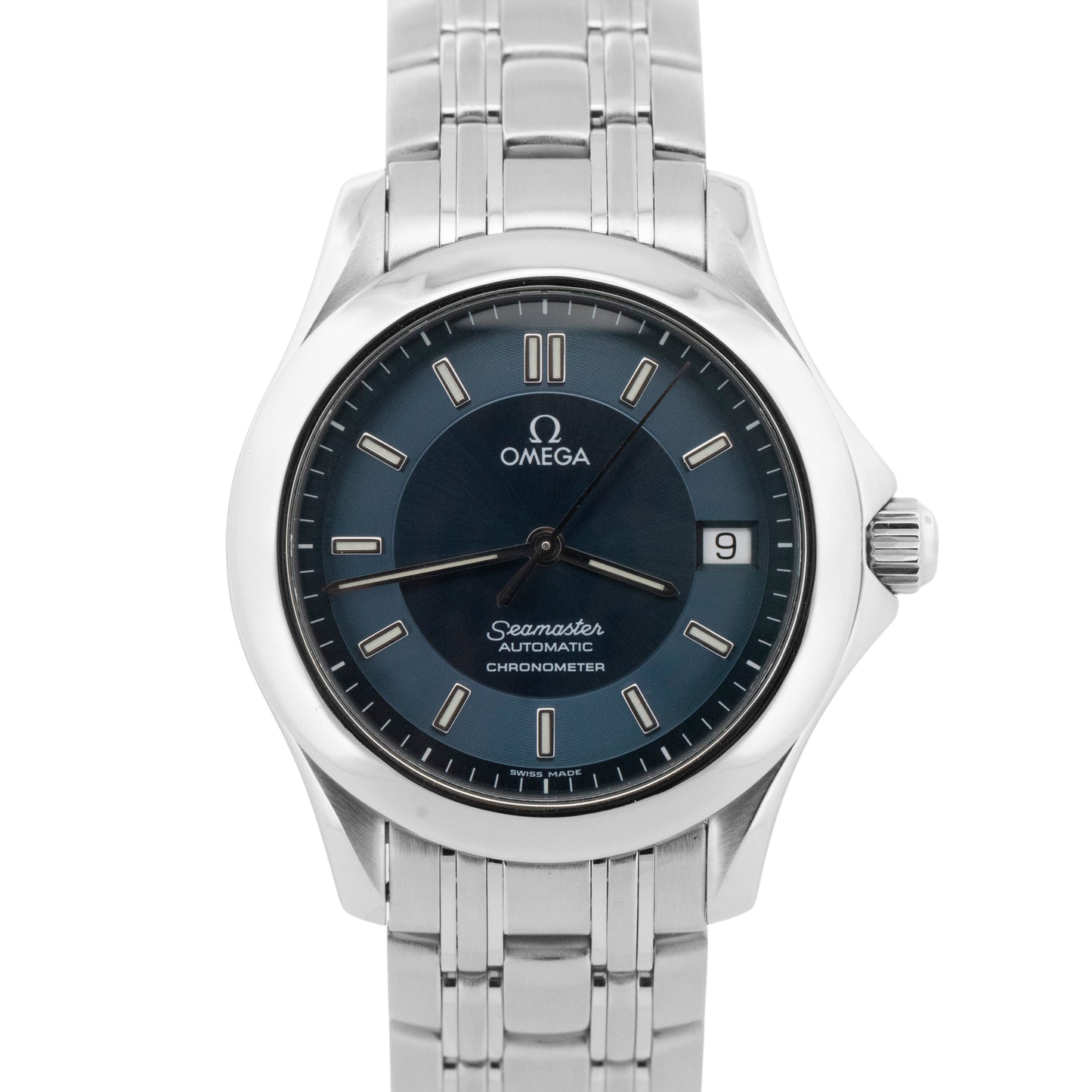 Omega Seamaster 120 Blue 2501.82 Stainless Steel 36mm 2501.82.00 Automatic Watch