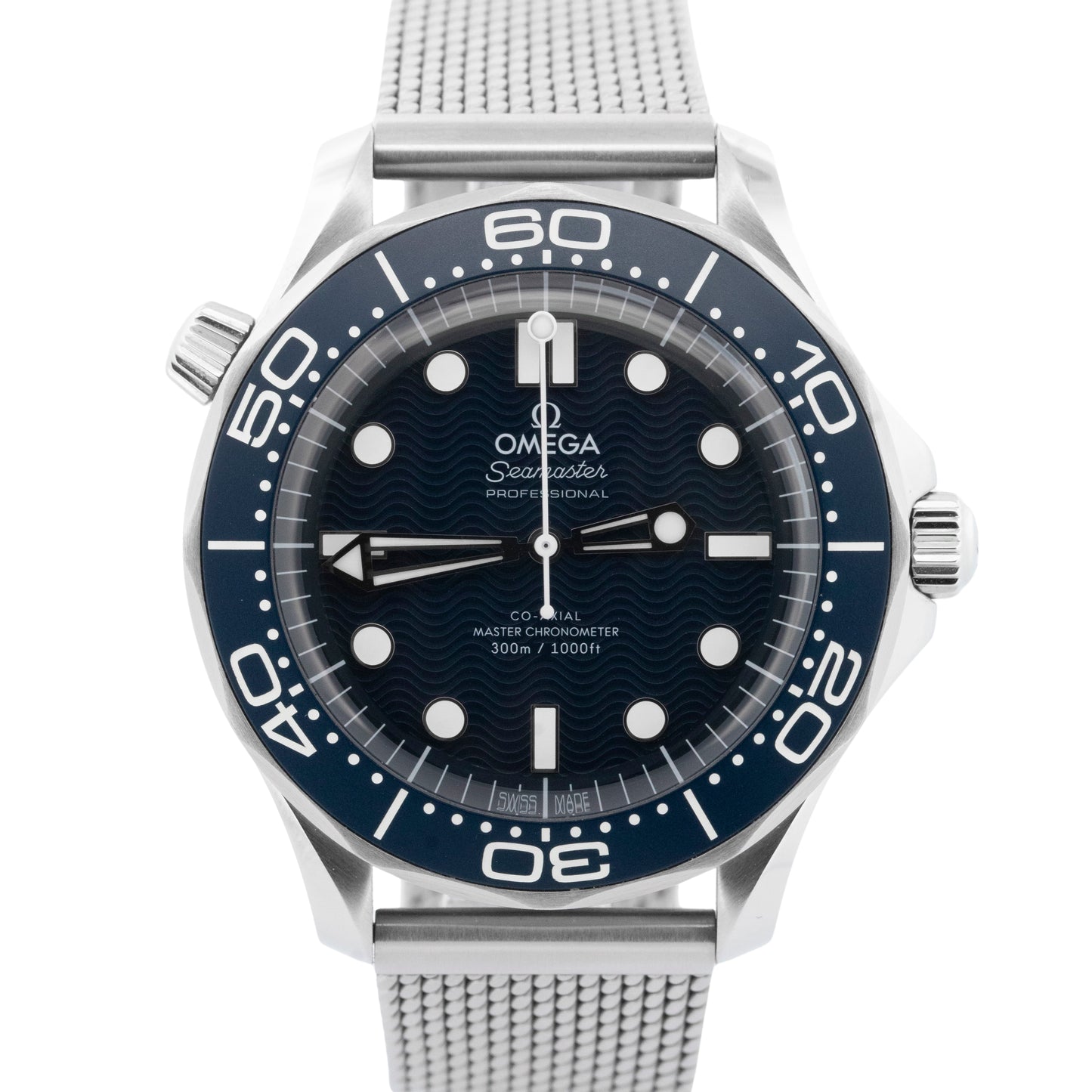 2024 PAPERS Omega Seamaster James Bond 60th Anniversary 210.30.42.20.03.002 BOX