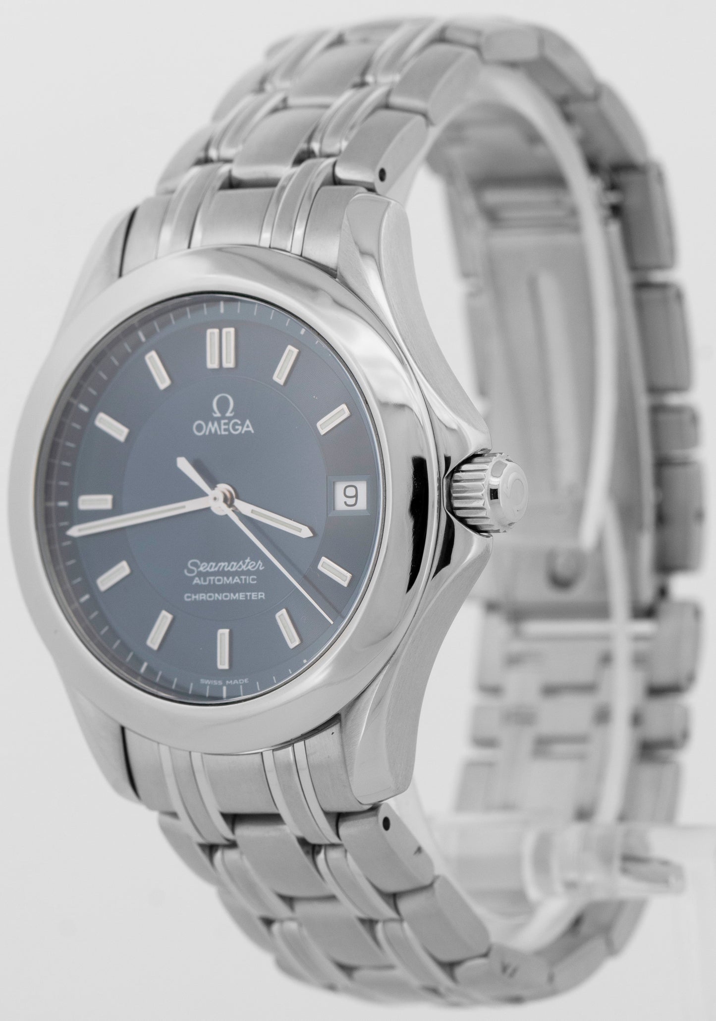 Omega Seamaster 120 Blue 2501.82 Stainless Steel 36mm 2501.82.00 Automatic Watch
