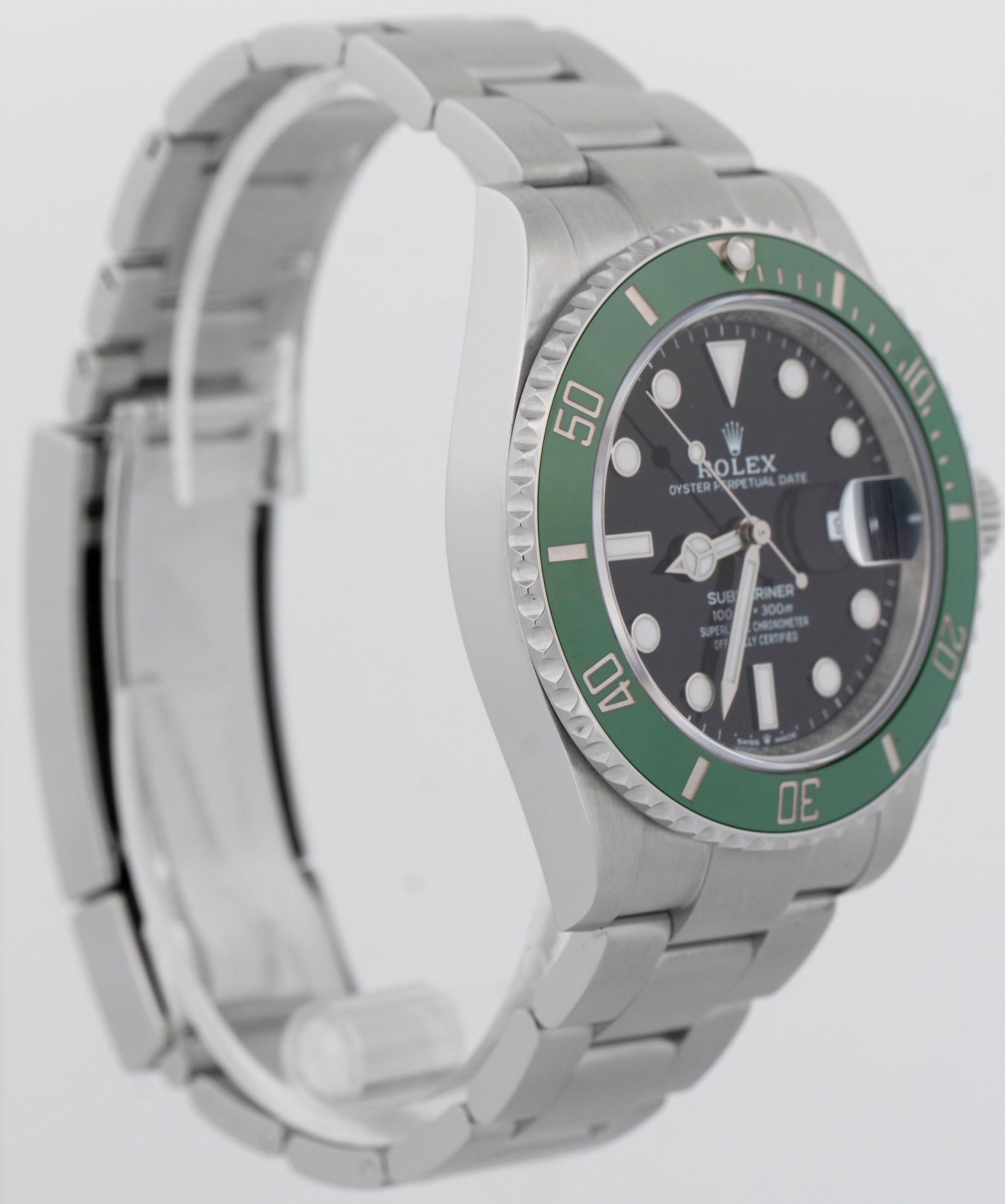 2025 NEW PAPERS Rolex Submariner 41mm Date GREEN KERMIT Watch 126610 LV BOX