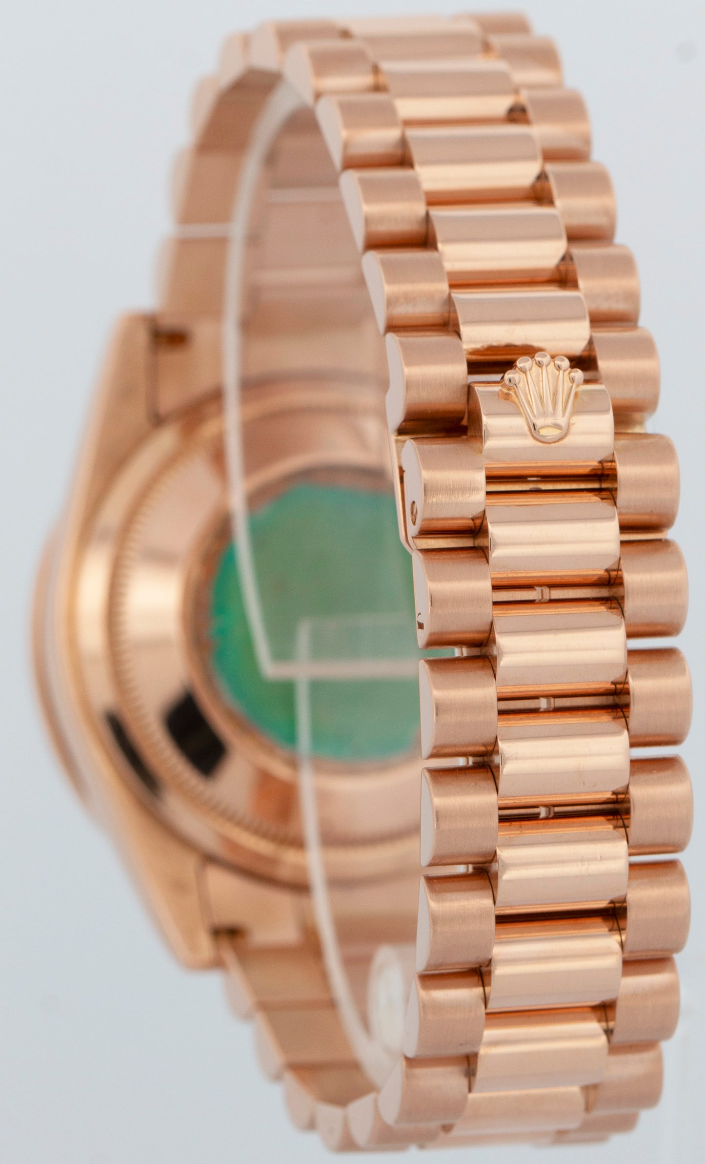 MINT Rolex Day-Date President DIAMOND MOP 18k Rose Gold 36mm 118235 Watch BOX