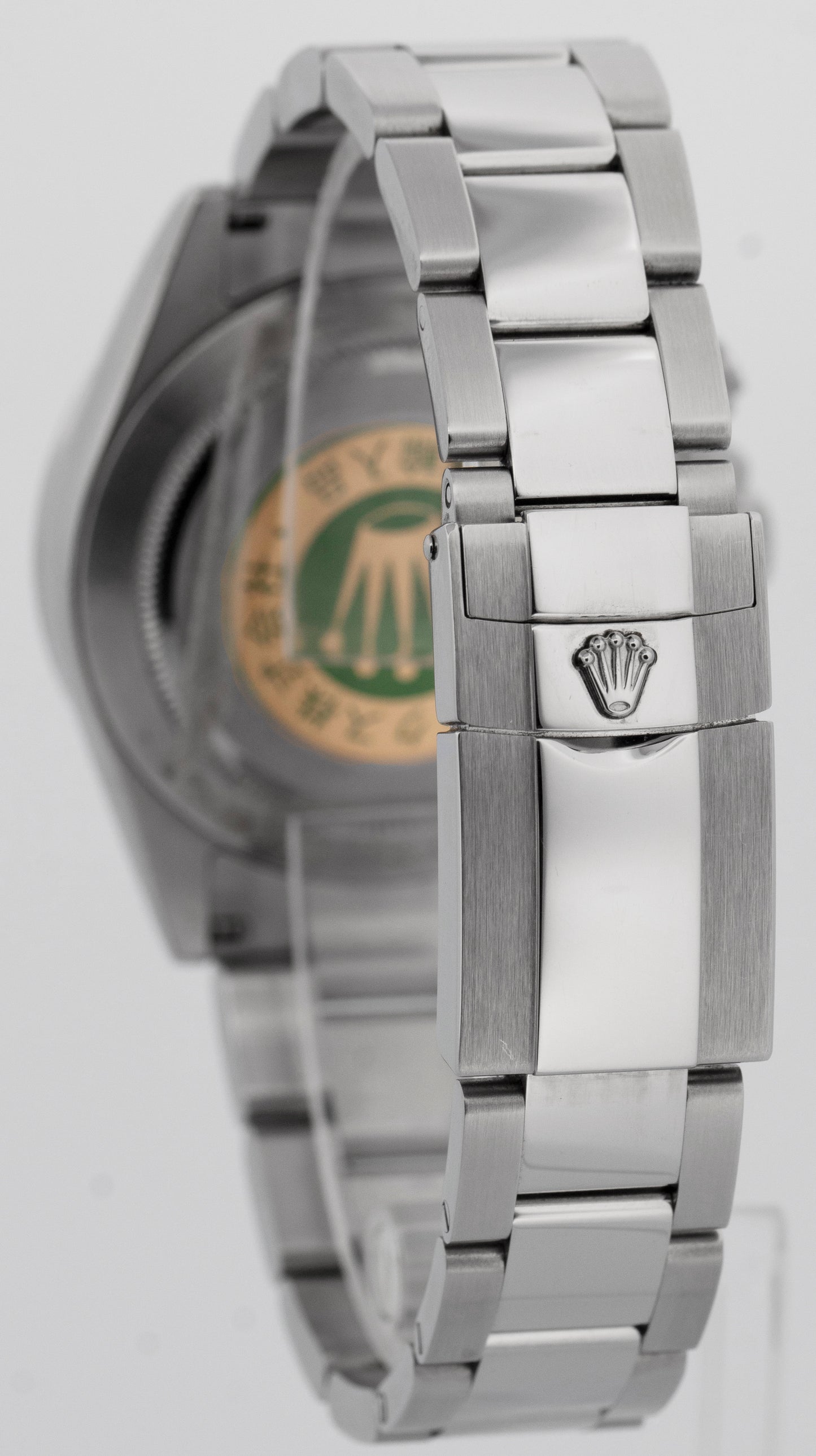PAPERS Rolex Daytona Cosmograph White Stainless Steel 40mm Watch 116520 BOX