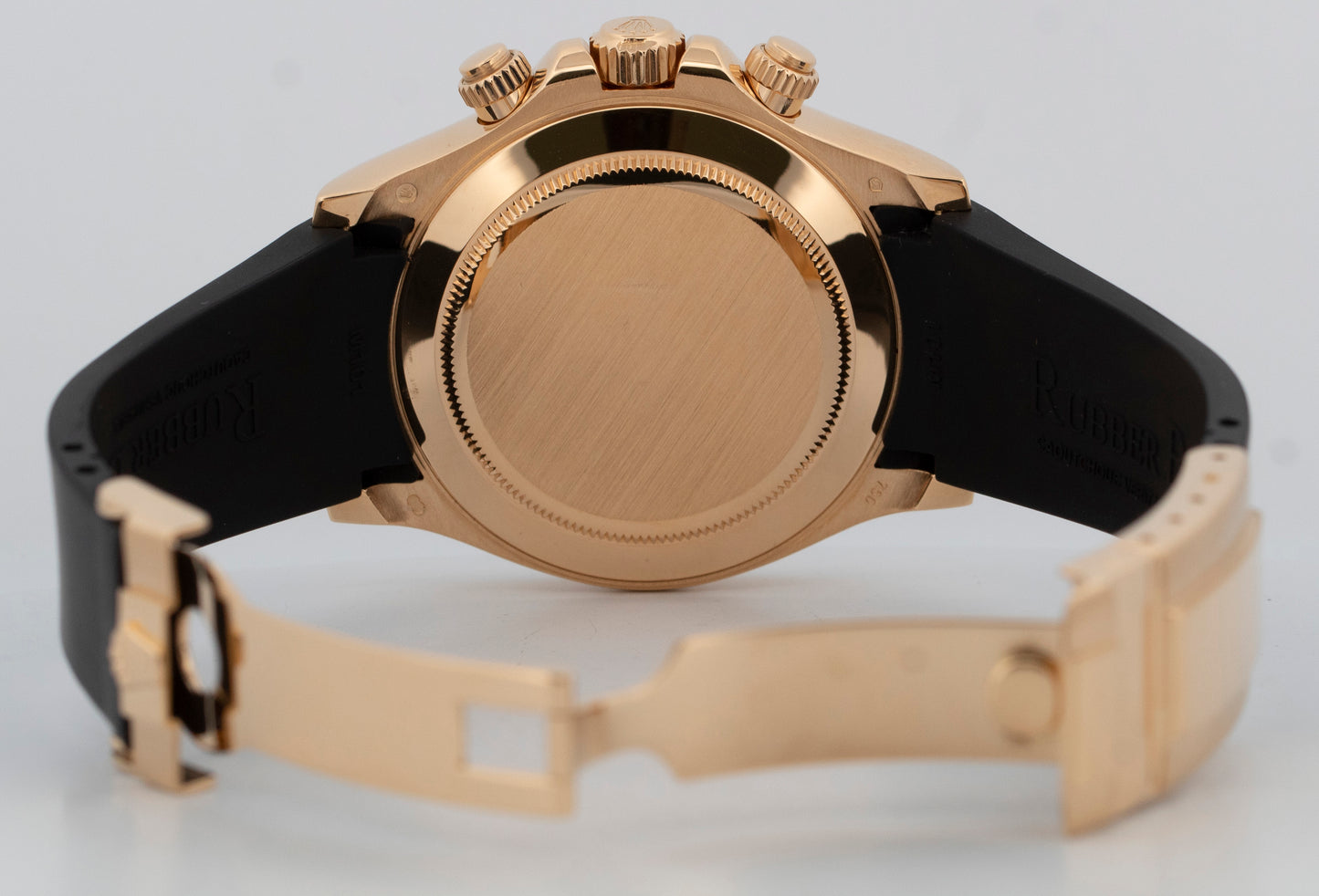 Rolex Daytona Cosmograph BLUE RACING Arabic 18K Yellow Gold REHAUT 116518 BOX