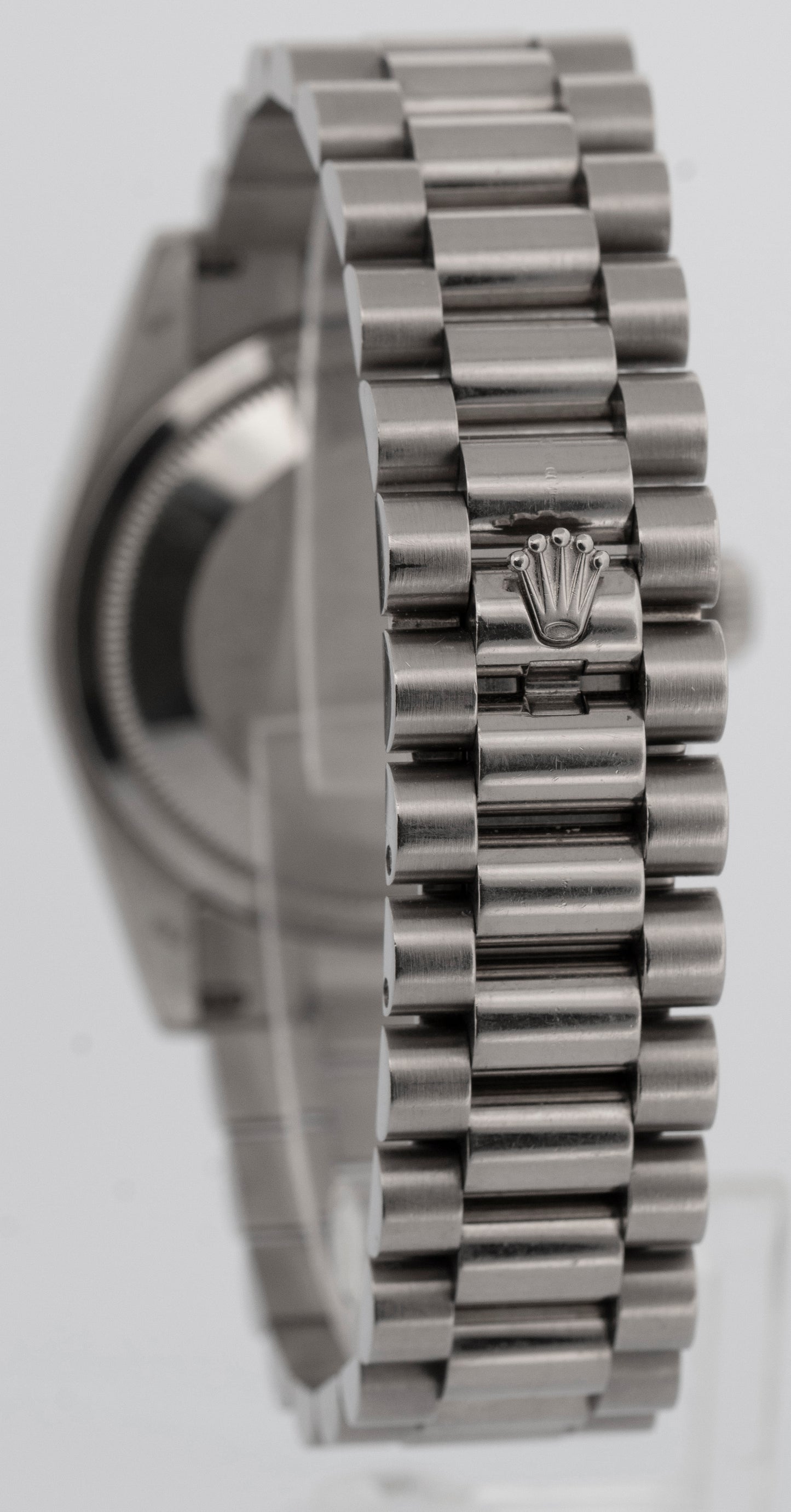 Rolex Day-Date President 36mm Silver Jubilee DIAMOND 18K White Gold 118239 Watch