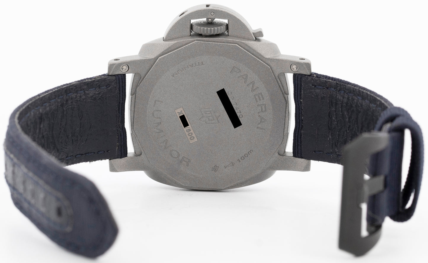 MINT PAPERS Panerai Luminor GMT PAM 1279 Blue Titanium 42mm Watch PAM01279 BOX