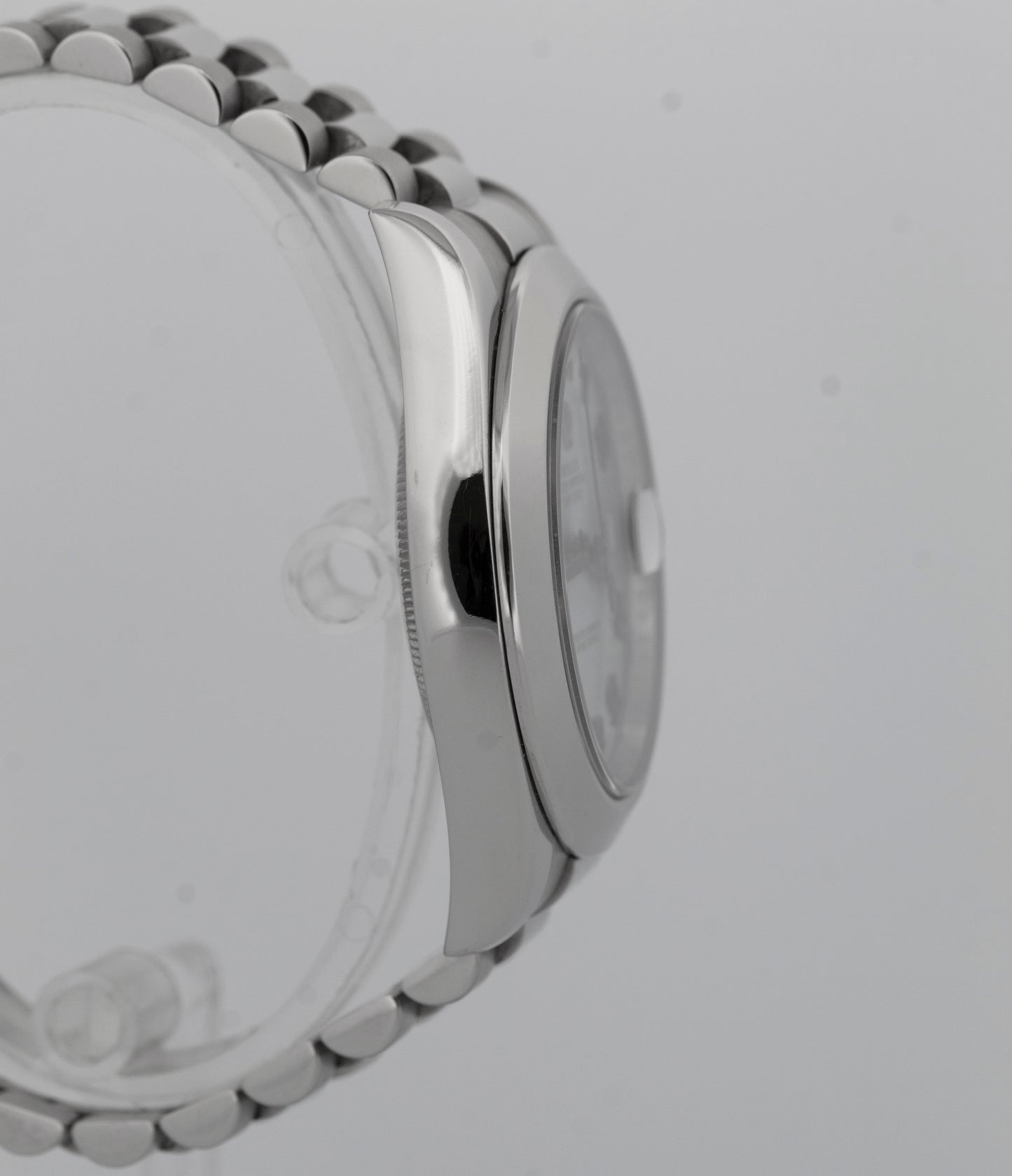 Rolex Day-Date Presidential GLACIER BLUE 41mm Arabic Platinum 218206 Watch BOX