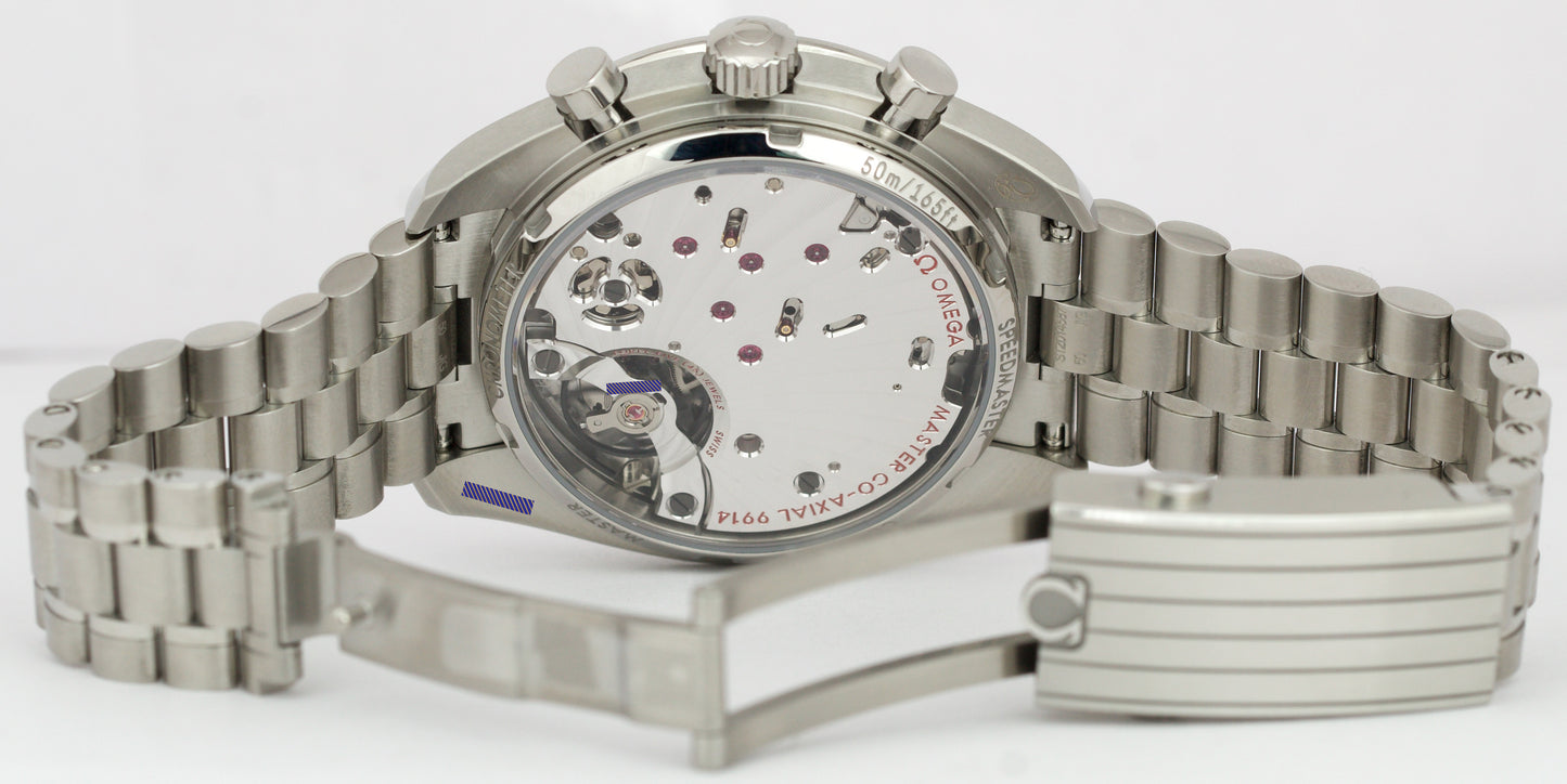 NEW 2025 PAPERS Omega Speedmaster METEORITE 43mm 304.30.43.52.06.001 Watch BOX