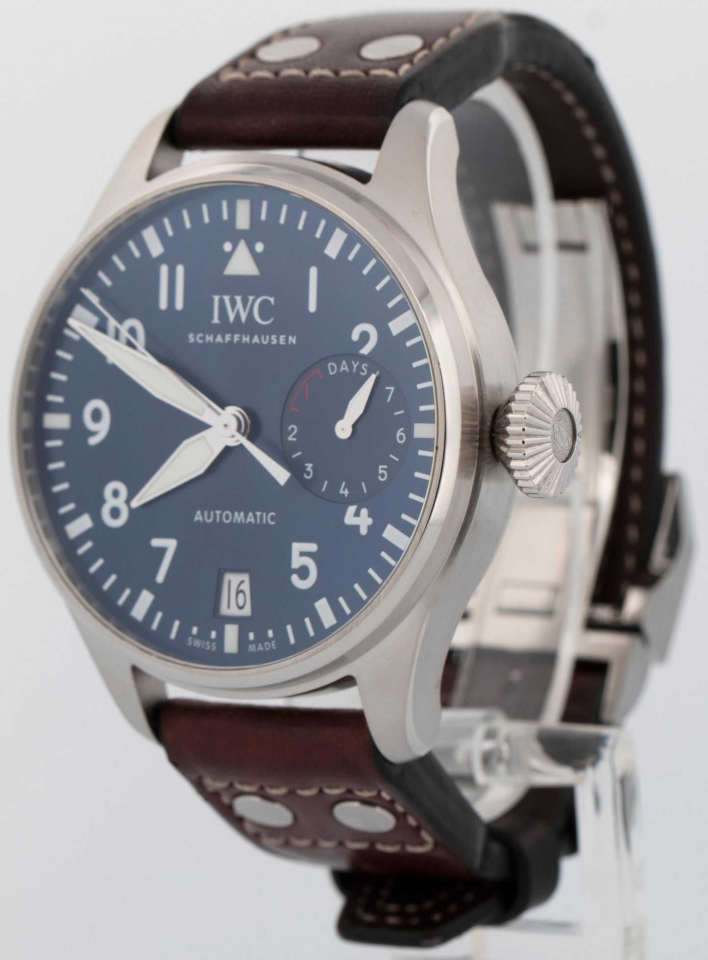 2023 PAPERS IWC Big Pilot BLUE 7 Day 46mm Le Petit Prince IW501002 Watch BOX
