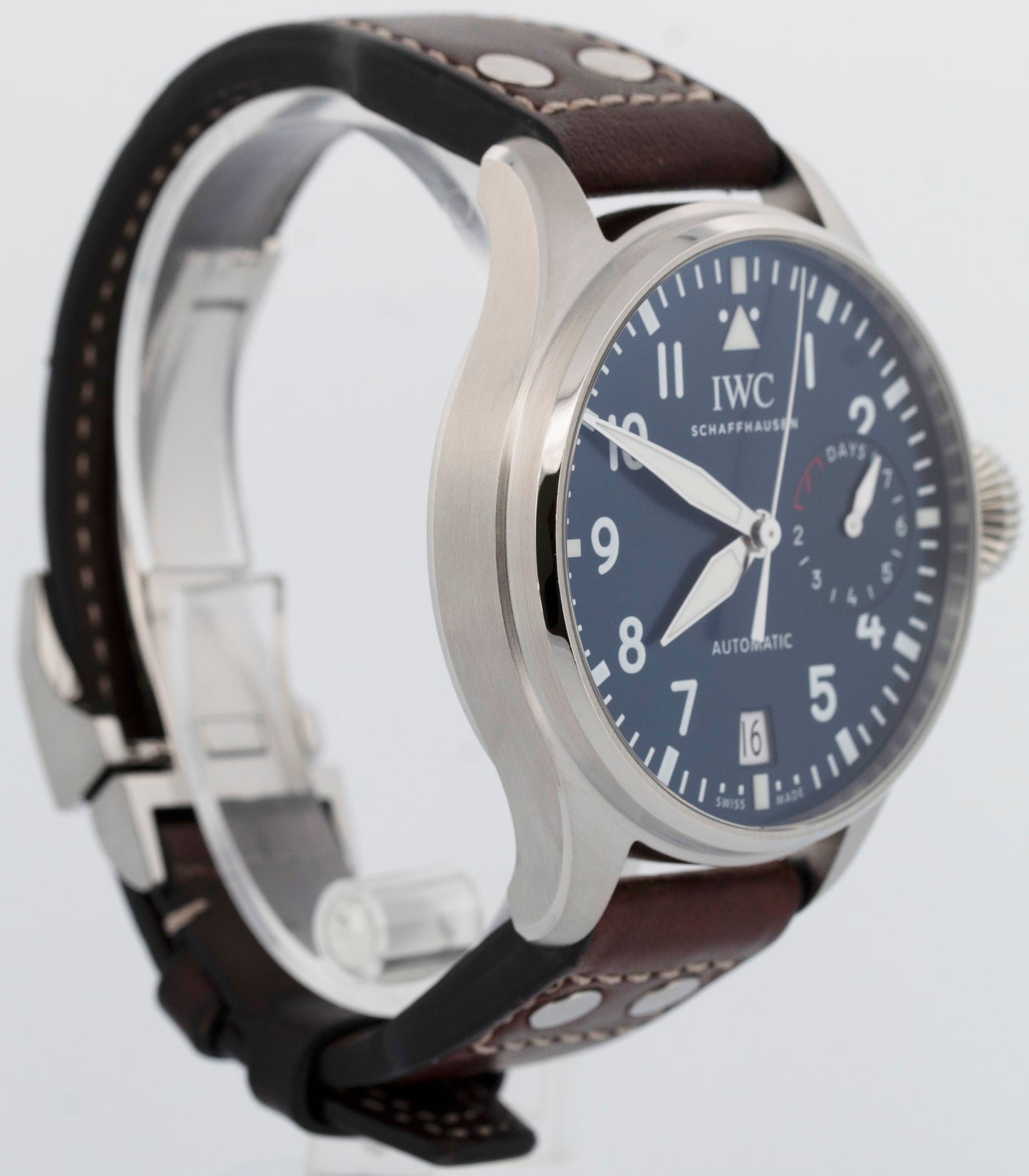 2023 PAPERS IWC Big Pilot BLUE 7 Day 46mm Le Petit Prince IW501002 Watch BOX