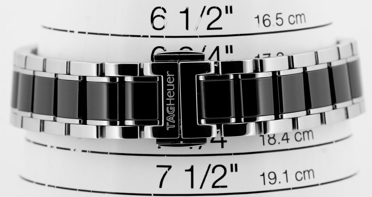 Tag Heuer Formula 1 DIAMOND Stainless Steel Black 37mm Watch WAU2212.BA0859