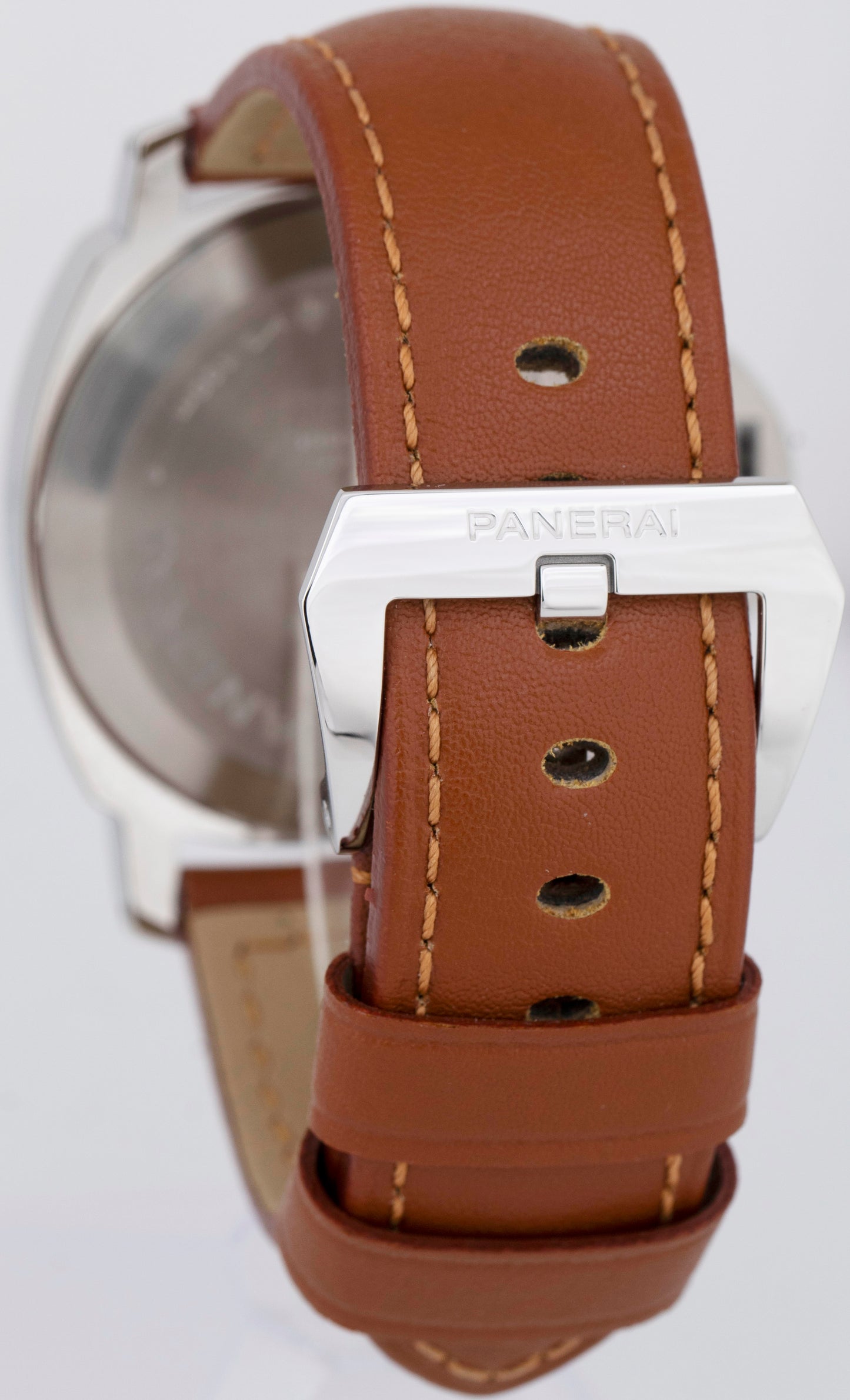 MINT PAPERS Panerai Luminor Base Logo 44mm Stainless Steel Watch PAM01000 BOX