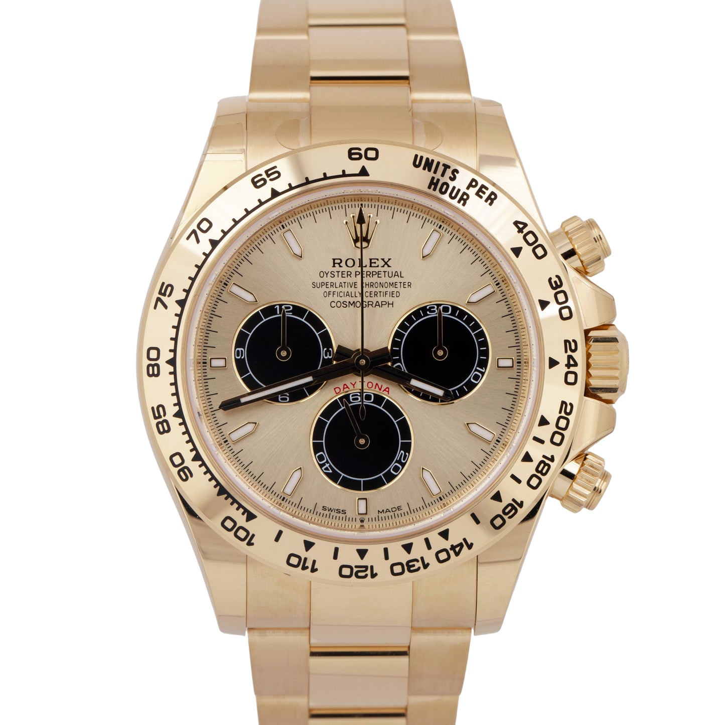 NEW AUGUST 2025 PAPERS Rolex Daytona 40mm Champagne PIKACHU 18K YML 126508 BOX