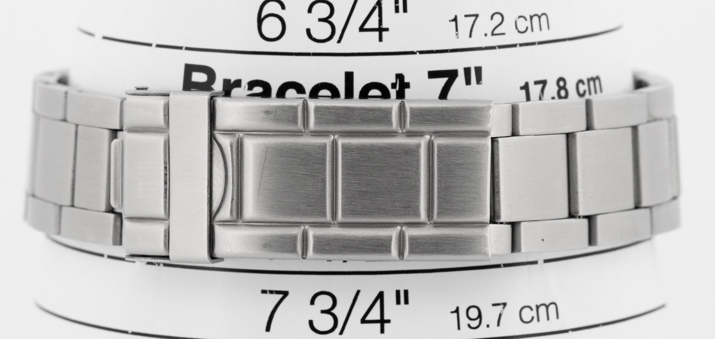 Rolex Oyster Precision SILVER Stainless Steel 36mm Oyster 6424 Watch